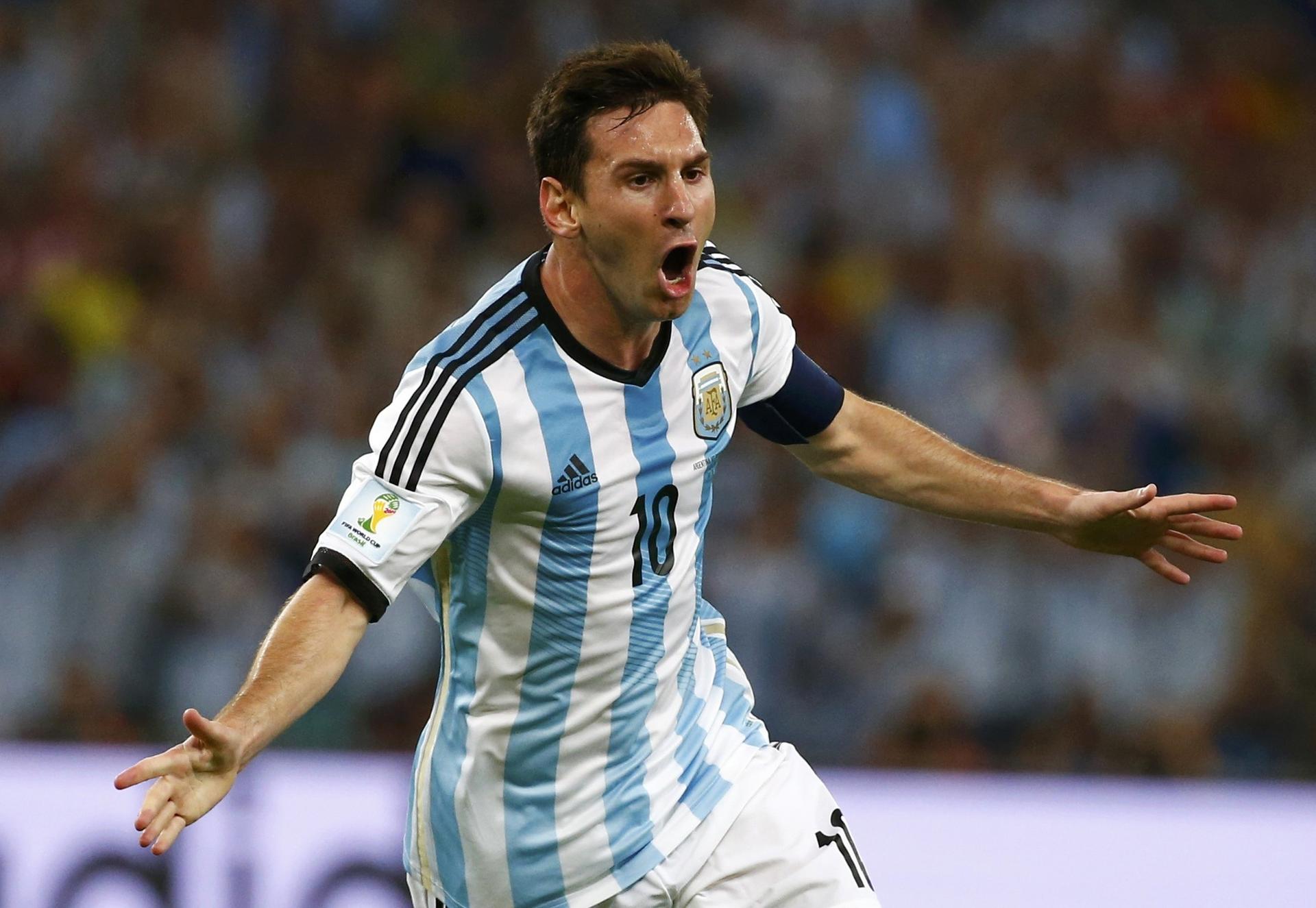 At club level, there is no doubt about Lionel Messi's talent and he has a perfect chance to emulate his predecessor in the sky-blue and white number 10 shirt. Photo: Reuters 