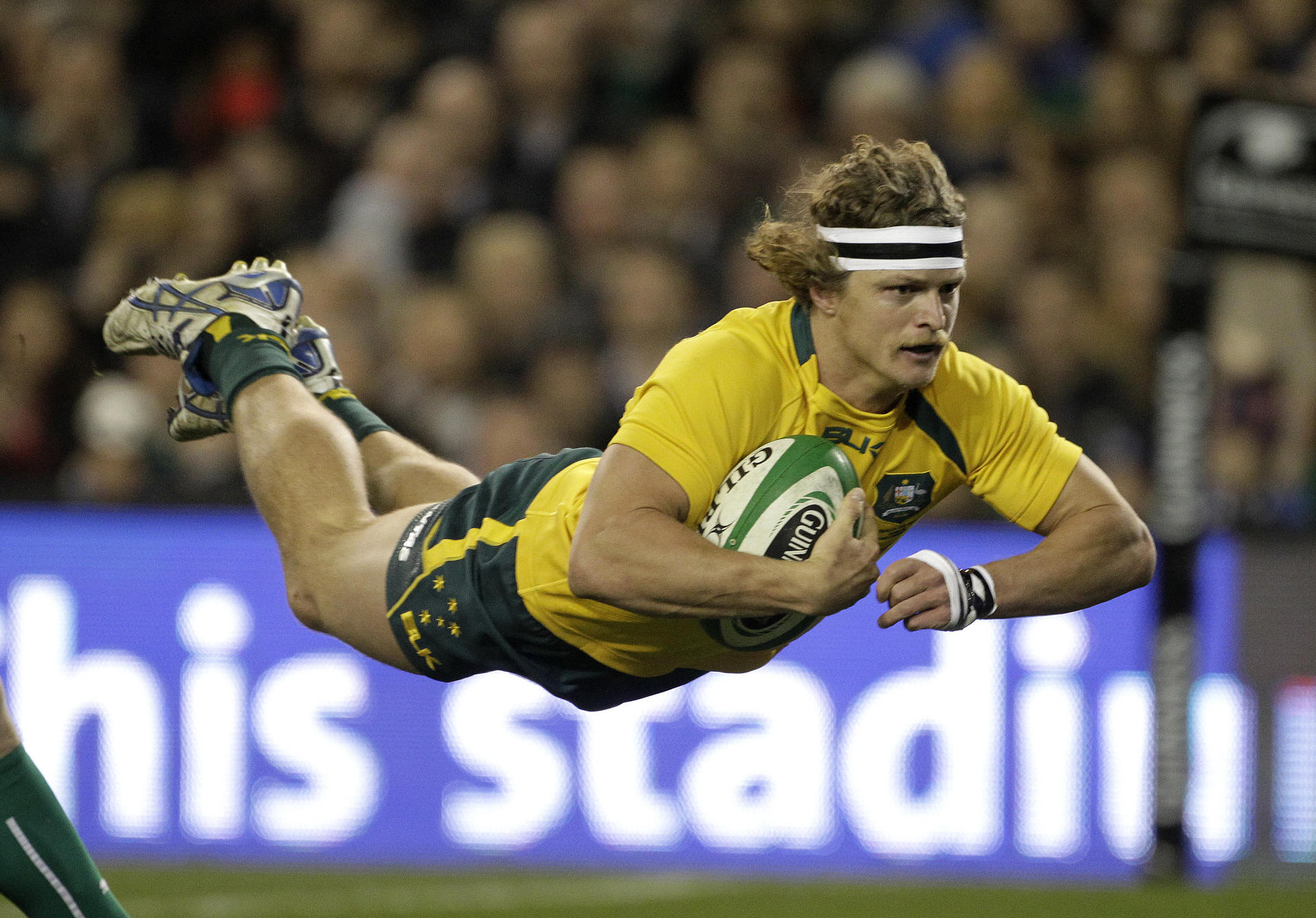 Western Force winger Nick Cummins, who started in all three tests for the Wallabies against France, is heading for Japan's Top League. Photo: AP
