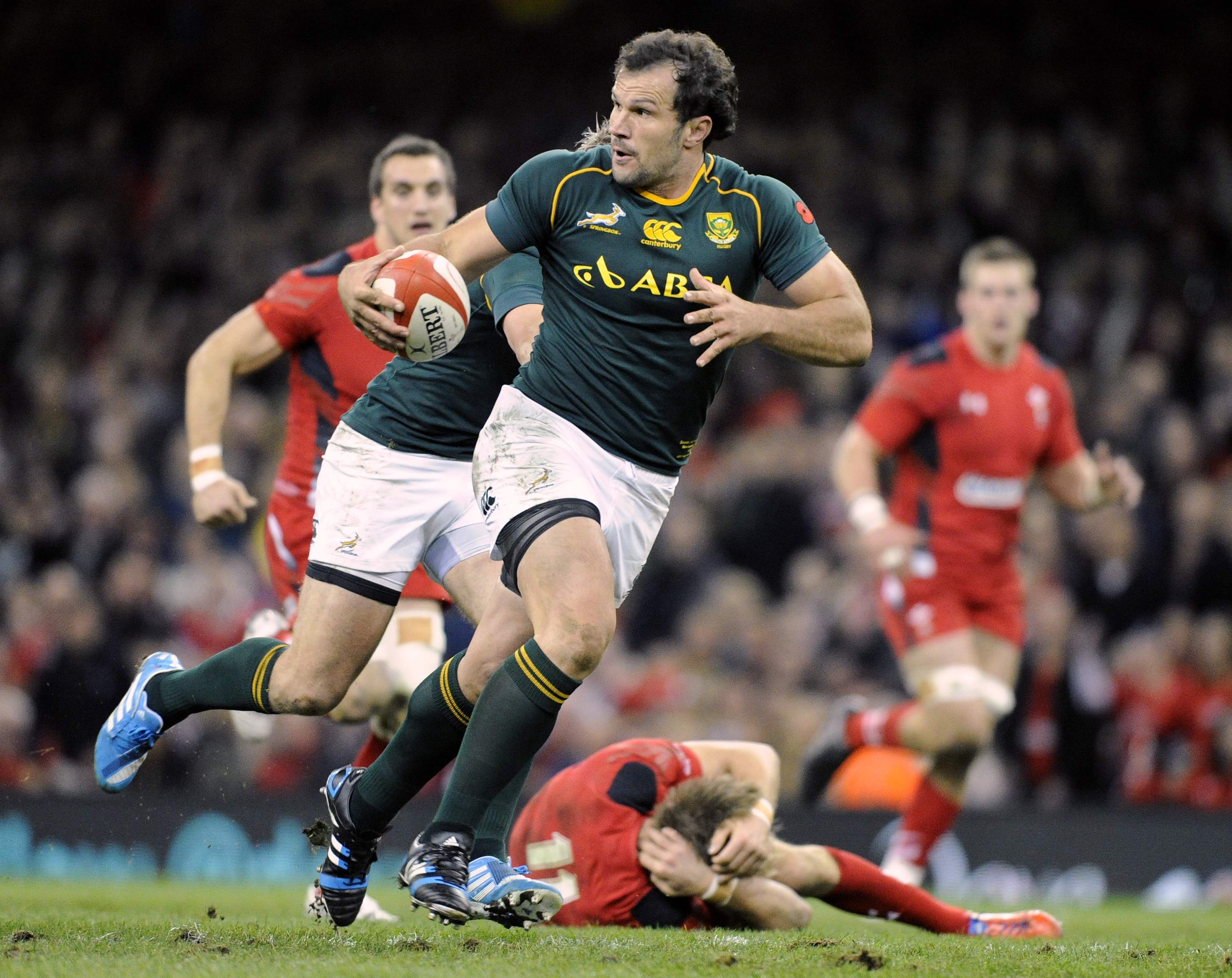 Bismarck Du Plessis has been a rock for the Springboks and the Sharks. The Sharks pack, led by Du Plessis, will present a strong challenge to the Crusaders in Saturday's Super 15 semi-final. Photo: Reuters