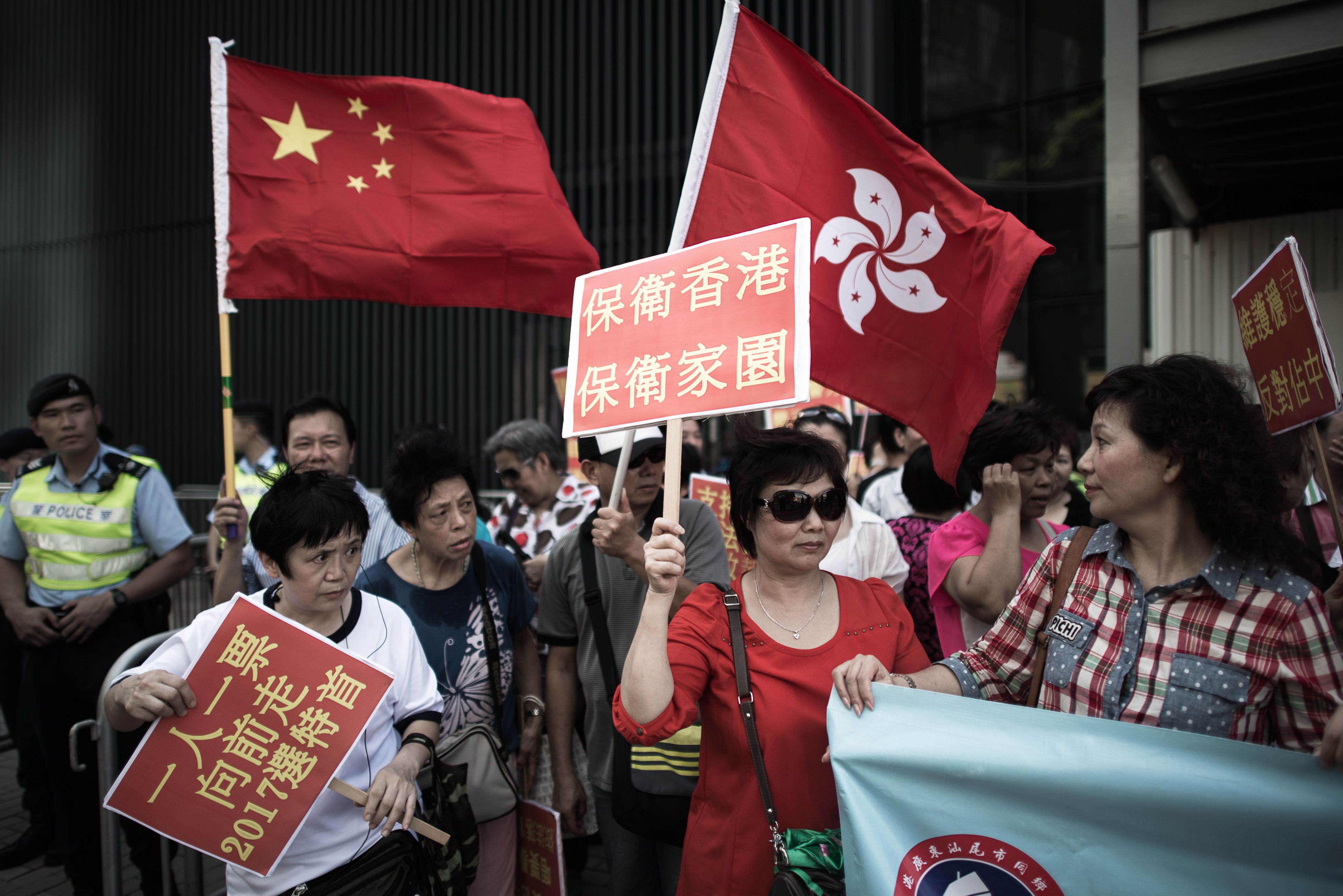 The post-colonial Hong Kong narrative has been a narrative of ever contesting identities. Photo: AFP