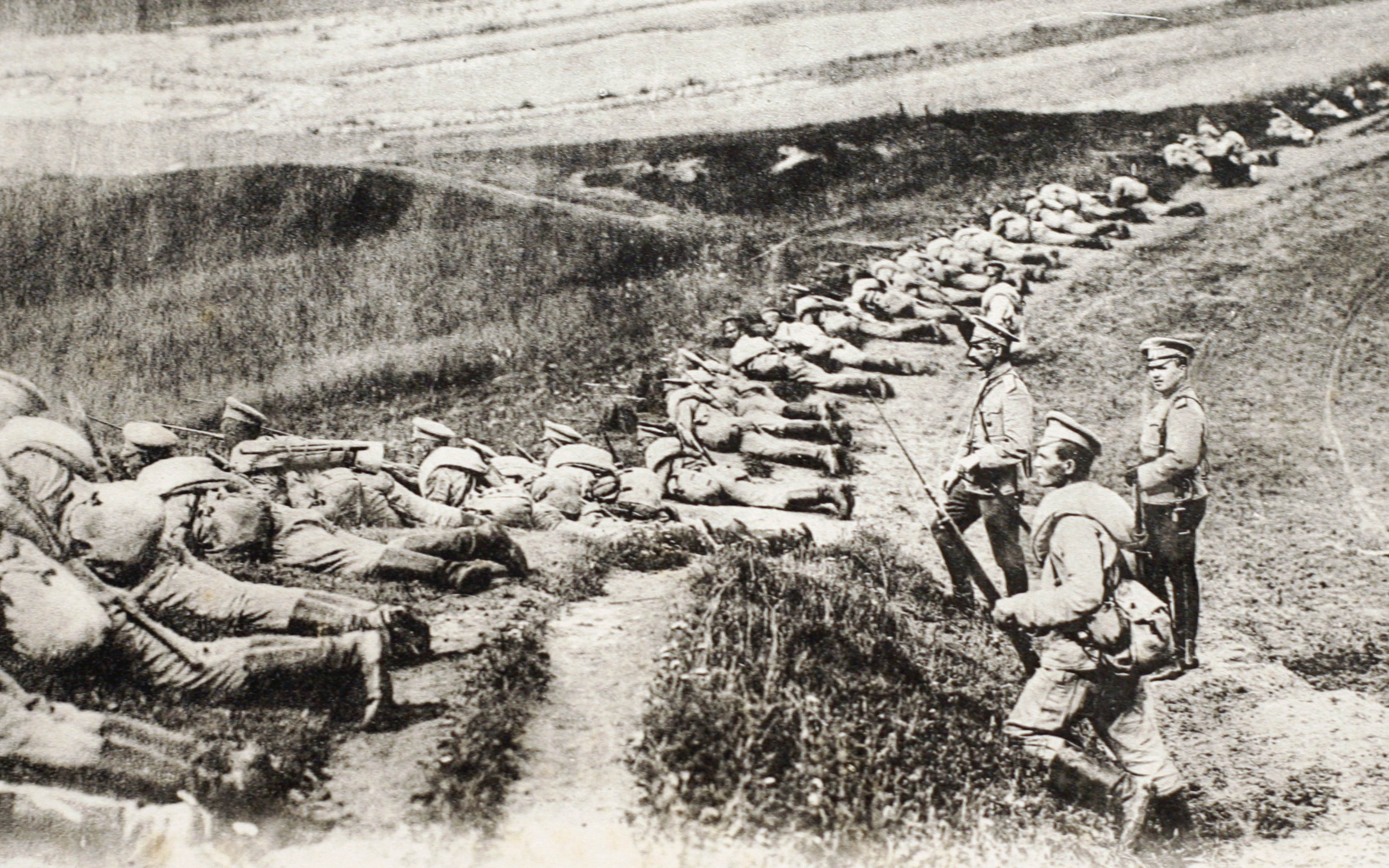  Russian soldiers are told to prepare for war on July 30, 1914. Photo: AFP