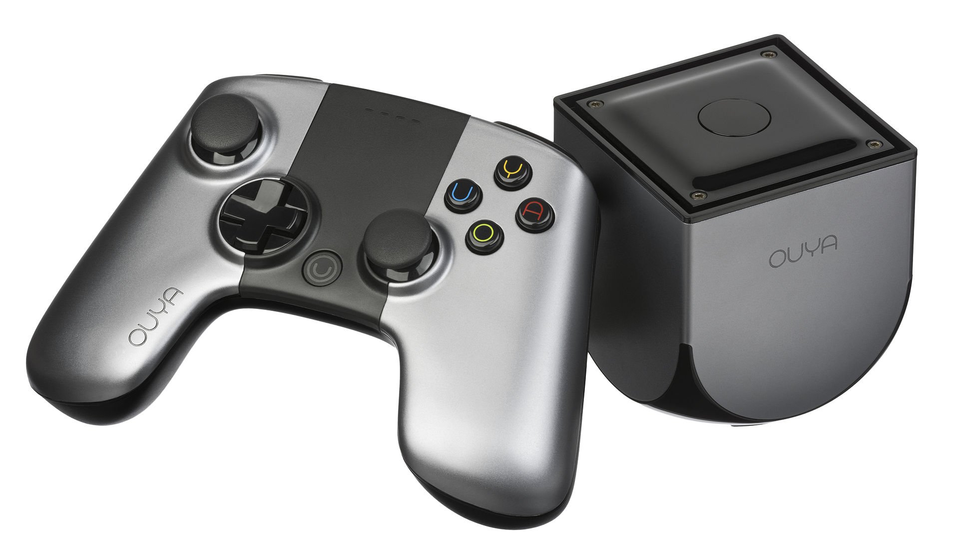 The Ouya console, originally released in 2013, and its controller. Photo: SCMP Pictures