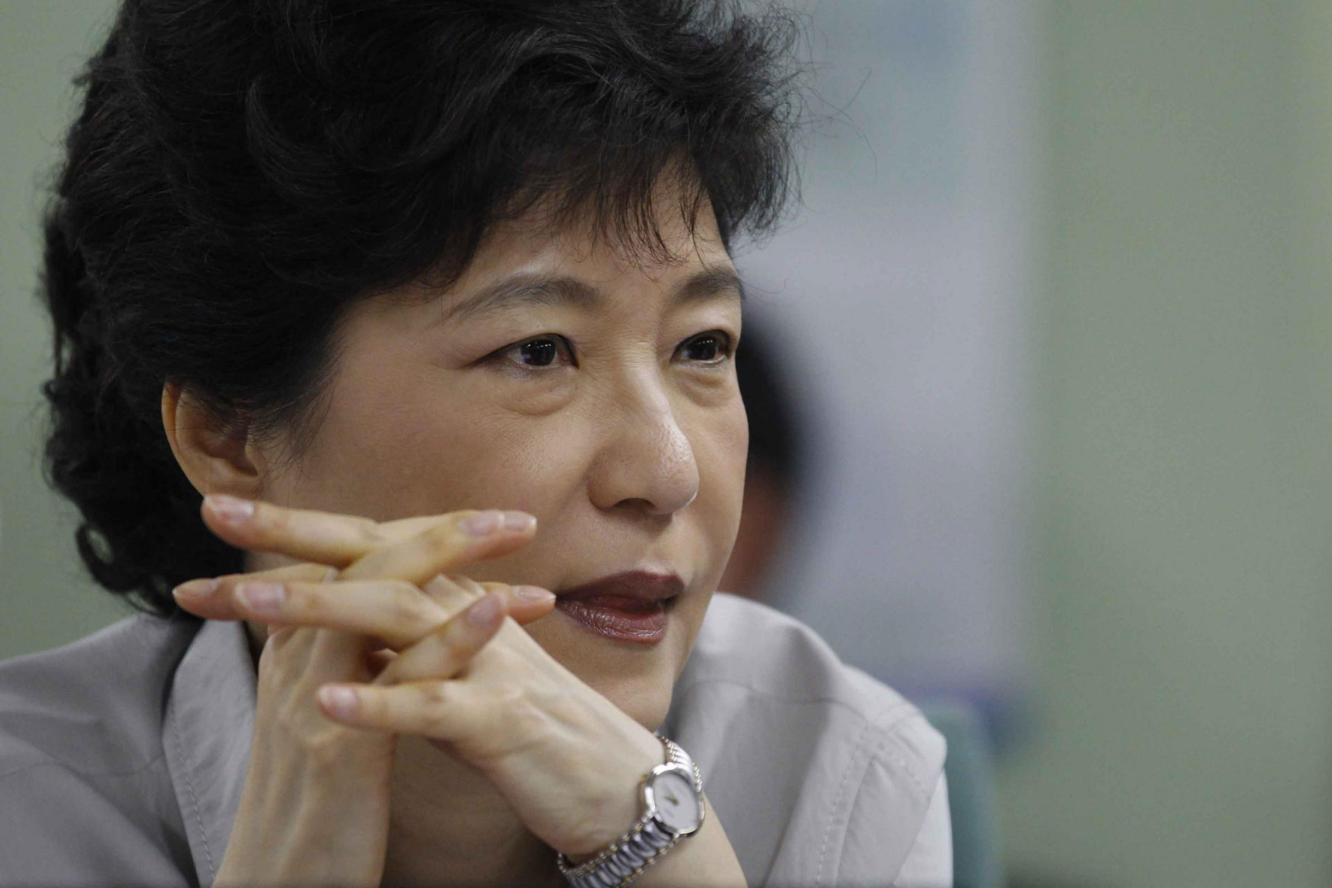 President Park Geun-hye says the government will also encourage flexible hours to boost female employment. Photo: Bloomberg
