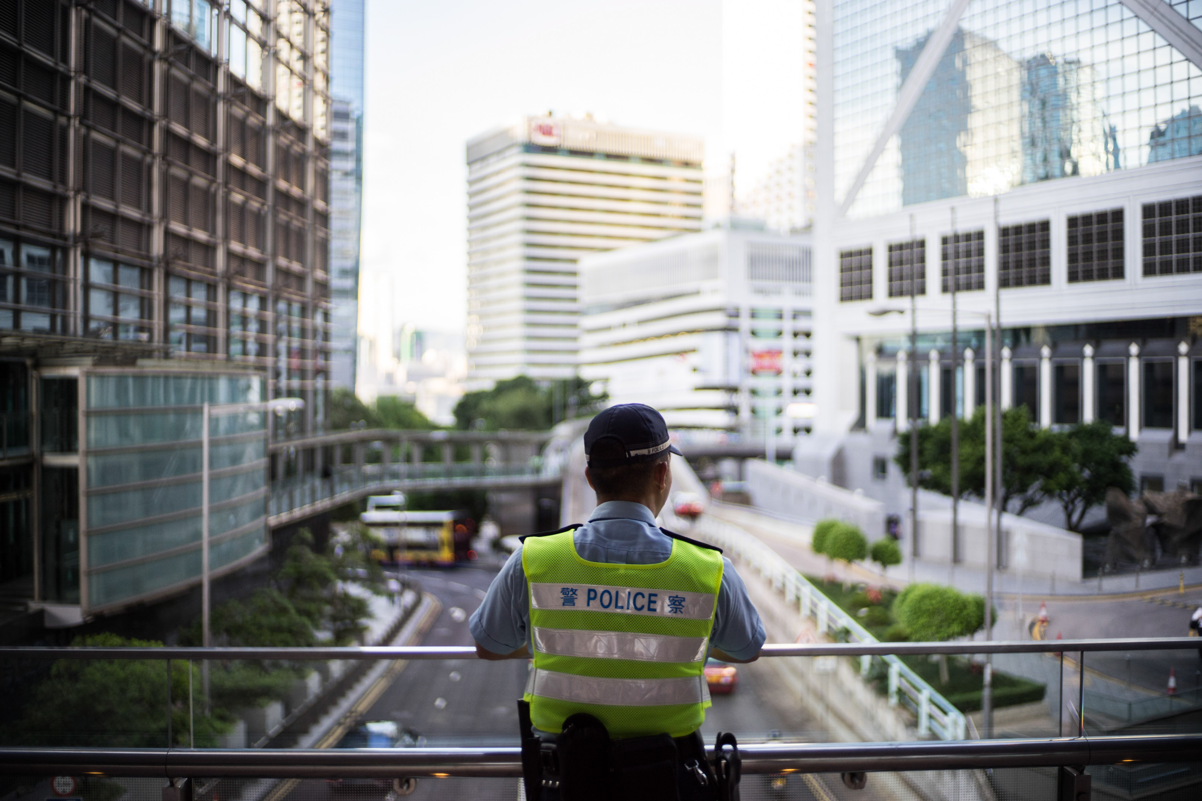 Beijing's stance will make some sort of public showdown between the Occupy Central movement and the Hong Kong authorities almost inevitable. Photo: Bloomberg