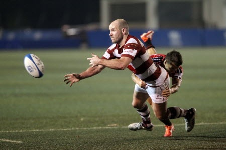 James Brooks in Kowloon colours last season says his old club Northampton will finish top of the pile in the English Premiership this year. Photo: Felix Wong/SCMP