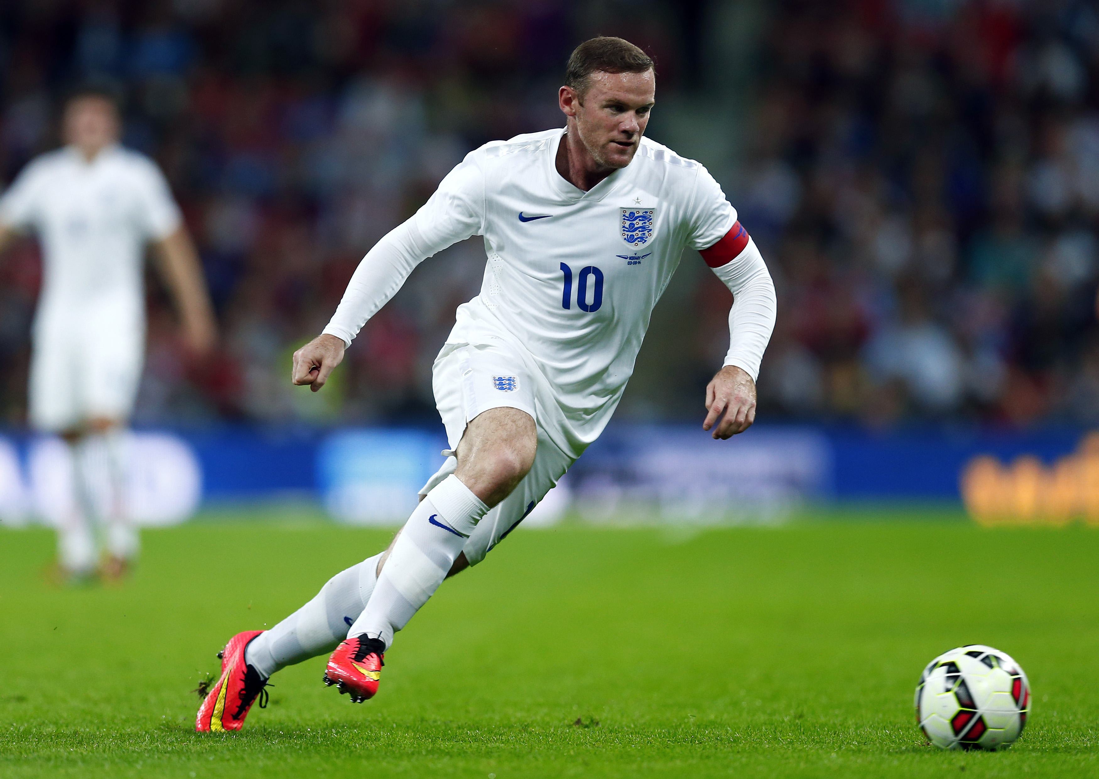 Wayne Rooney is expected to captain England against Switzerland. Photo: Reuters
