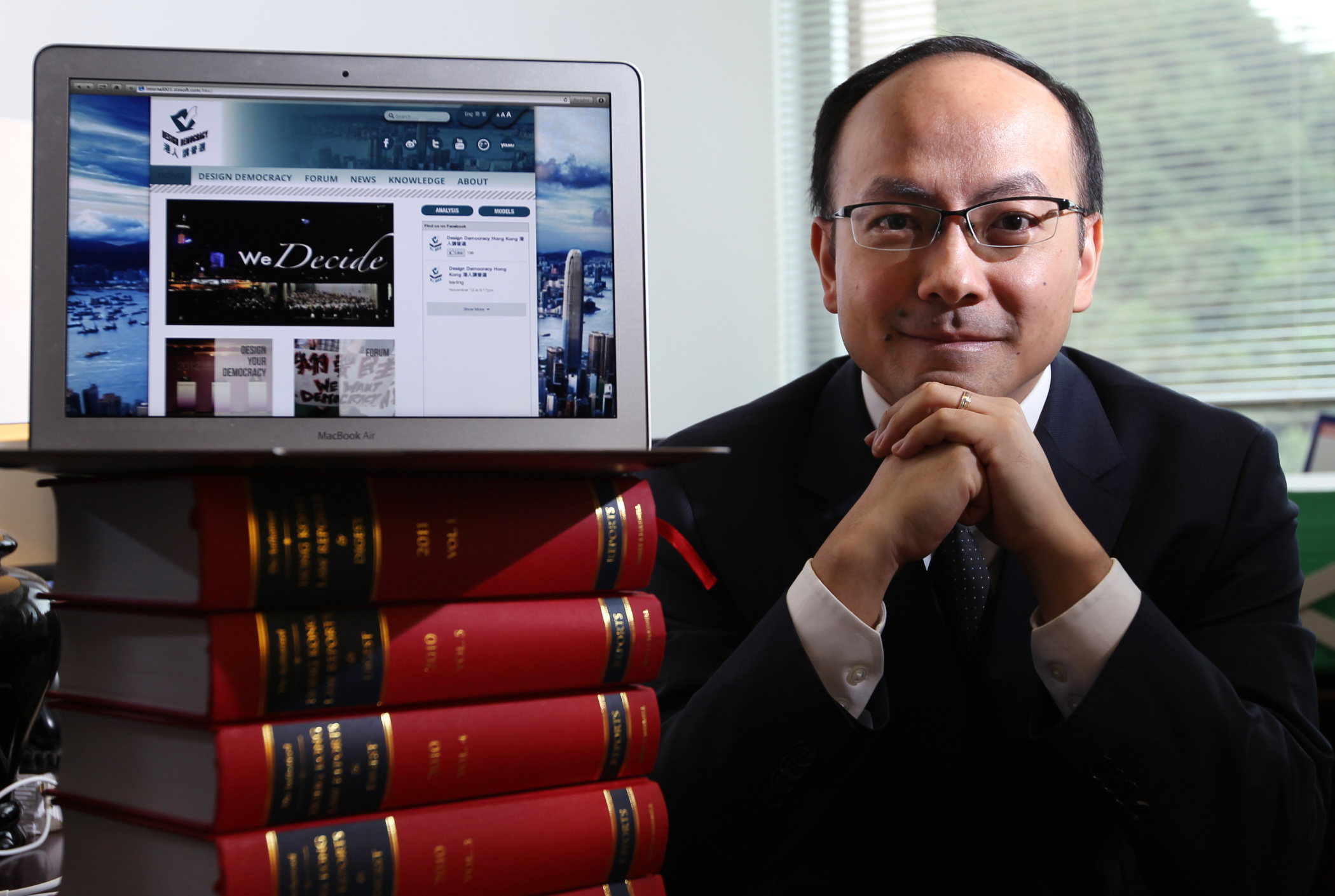 Simon Young Ngai-man is professor and associate dean in the University of Hong Kong's law faculty. Photo: Nora Tam