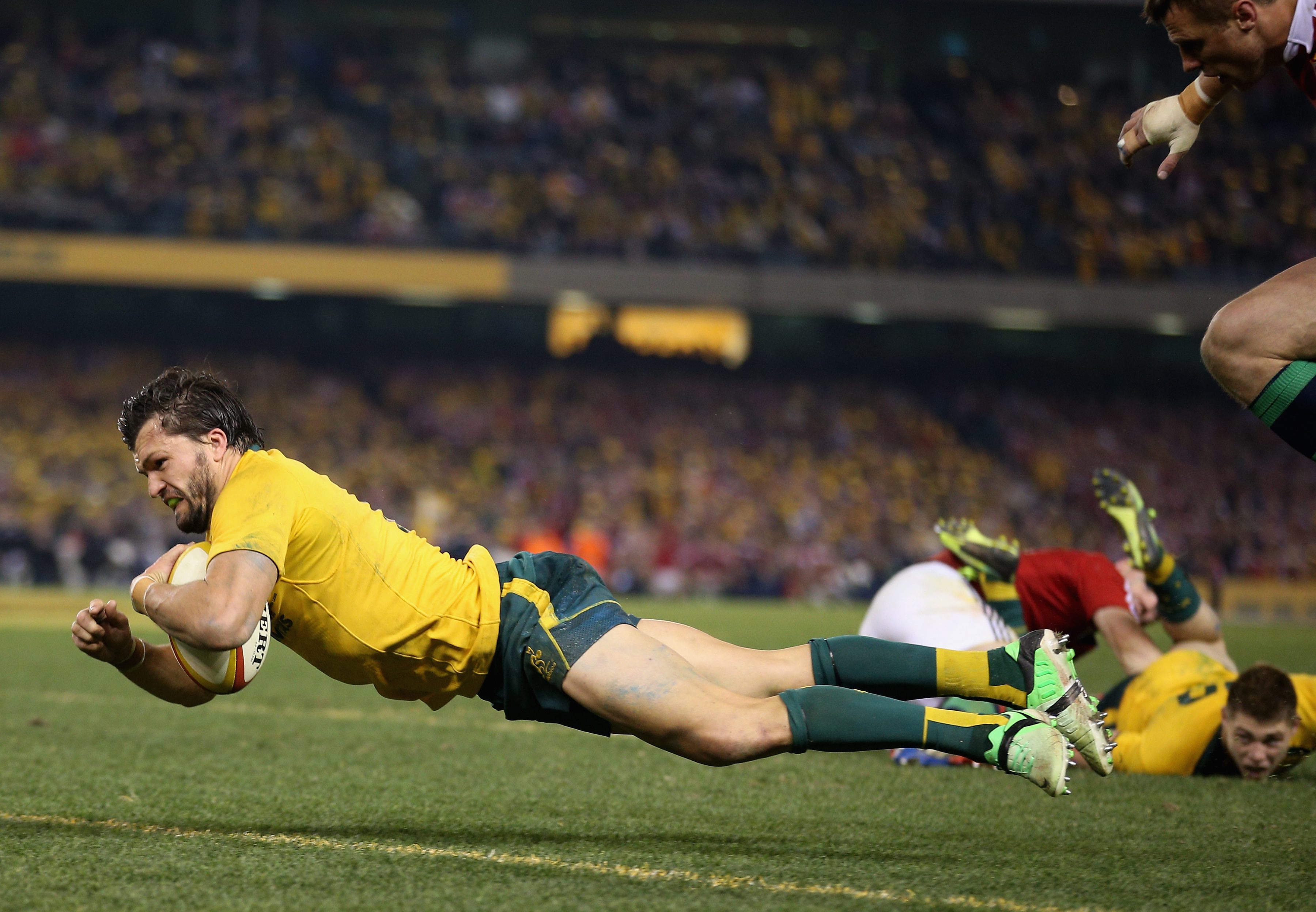 Adam Ashley-Cooper has recovered from a nerve injury and will return for his 98th test. Photo: EPA