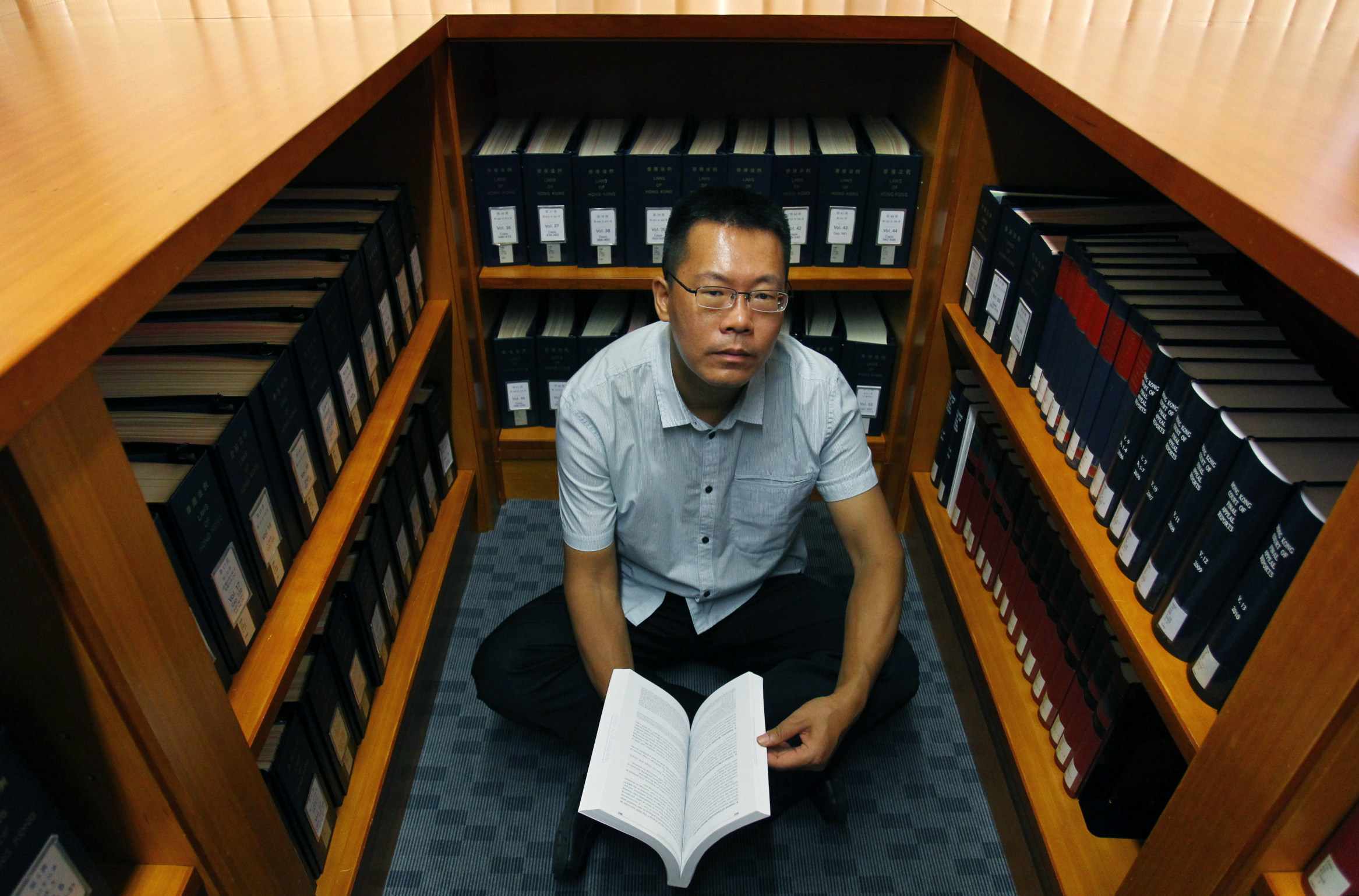 Teng Biao, a mainland civil-rights lawyer, in a photograph taken in Hong Kong in July. Photo: May Tse