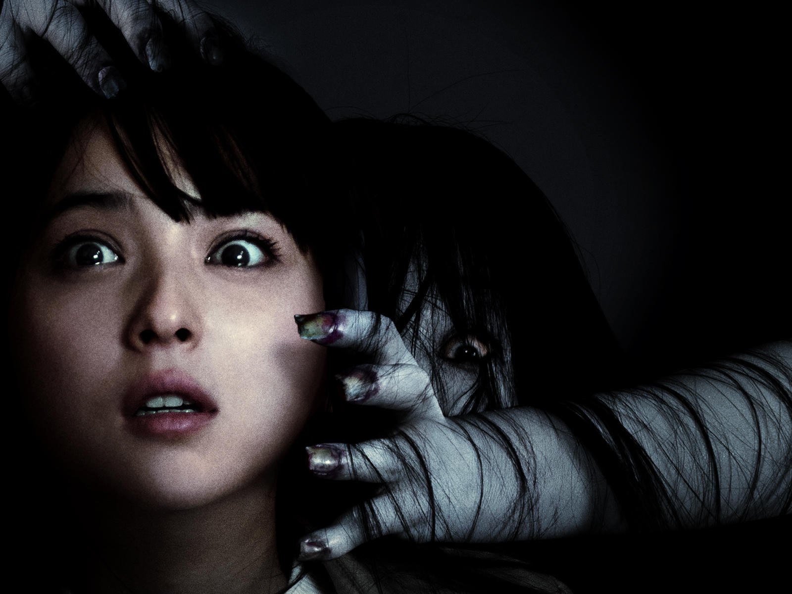 Nozomi Sasaki (above) plays a well-meaning teacher who decides to visit Toshio, unaware the house is haunted by the boy and his mother, Kayako (Misaki Saisho). 