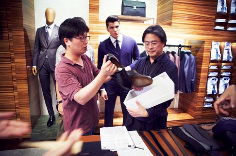 Director Park shares the same philosophy with Zegna – paying attention to the smallest detail.