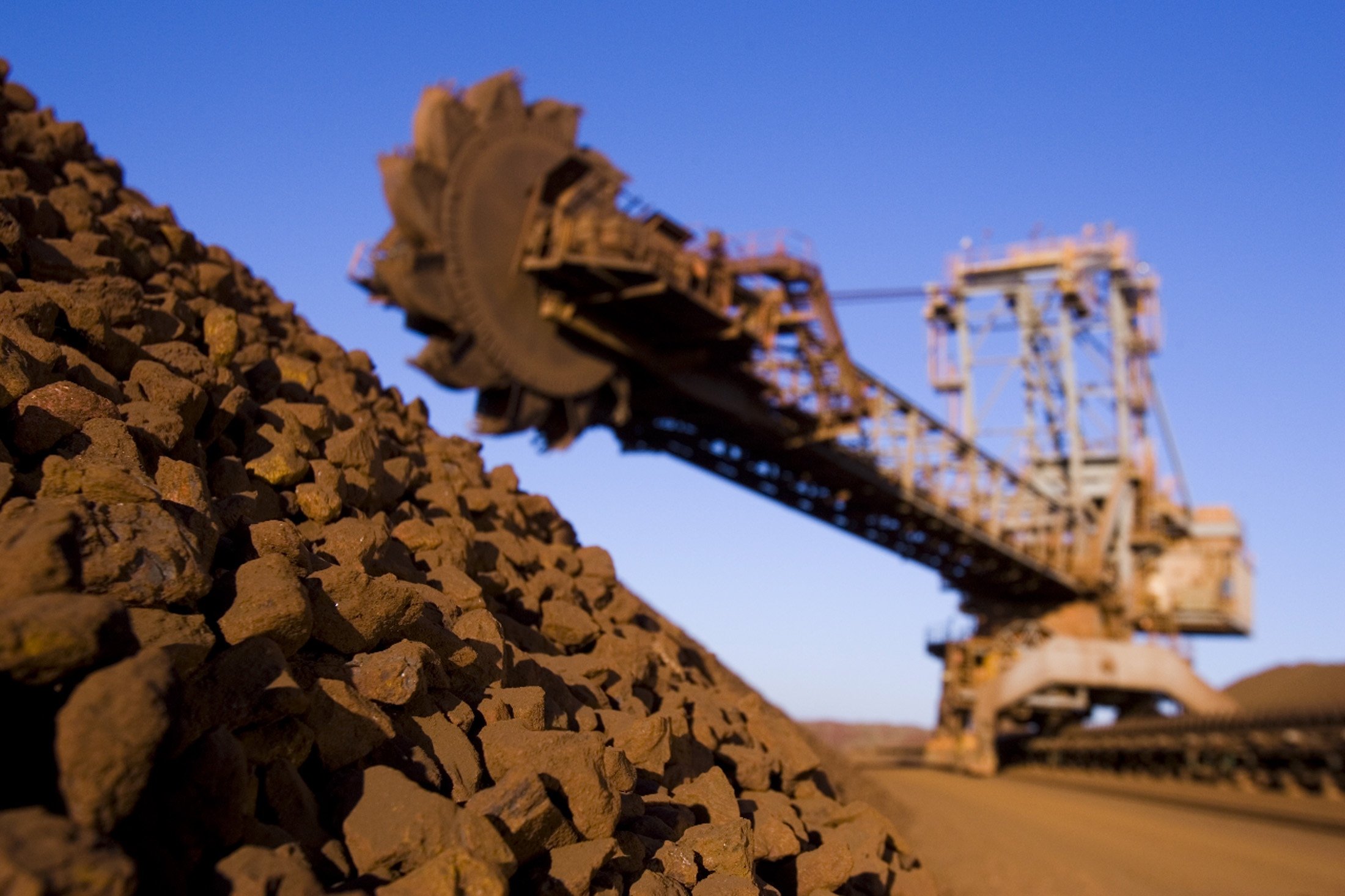 BHP said it could boost its annual iron ore output rate from 225 million tonnes at the end of 2013 to 290 million by June 2017. Photo: Reuters