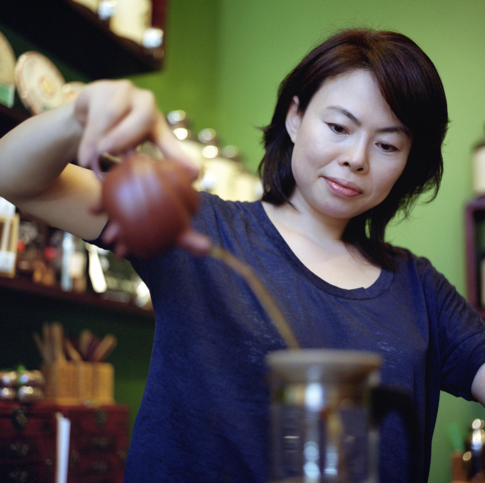 Tea master Olivia Cheung features in Julia Kwan's Everything Will Be, a documentary about Vancouver's Chinatown. Photo: Michael David Hawley