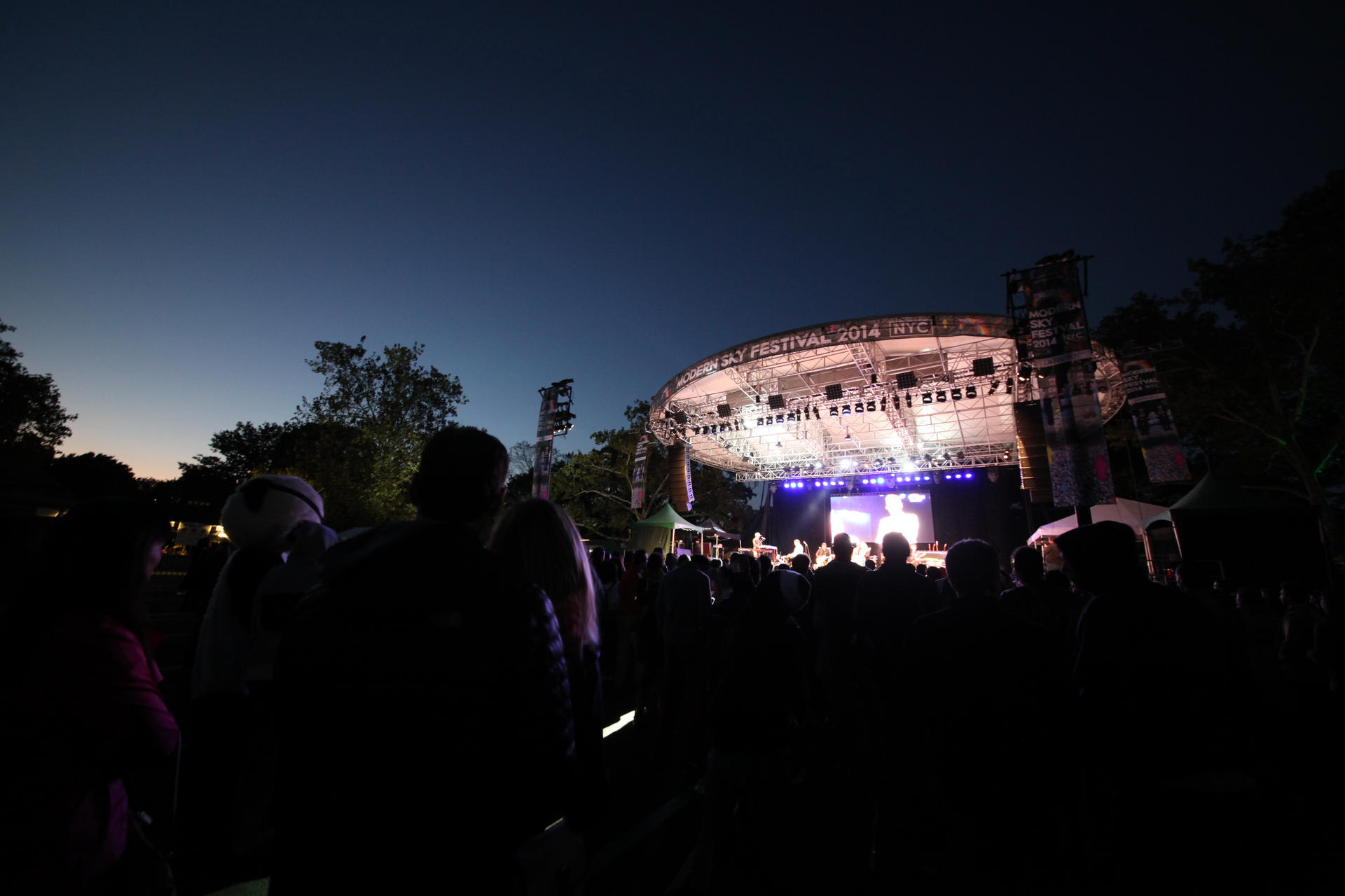 Last week's Modern Sky Festival NYC in Central Park featured a mixed bill of Chinese and Western acts, with an audience demographic to match.