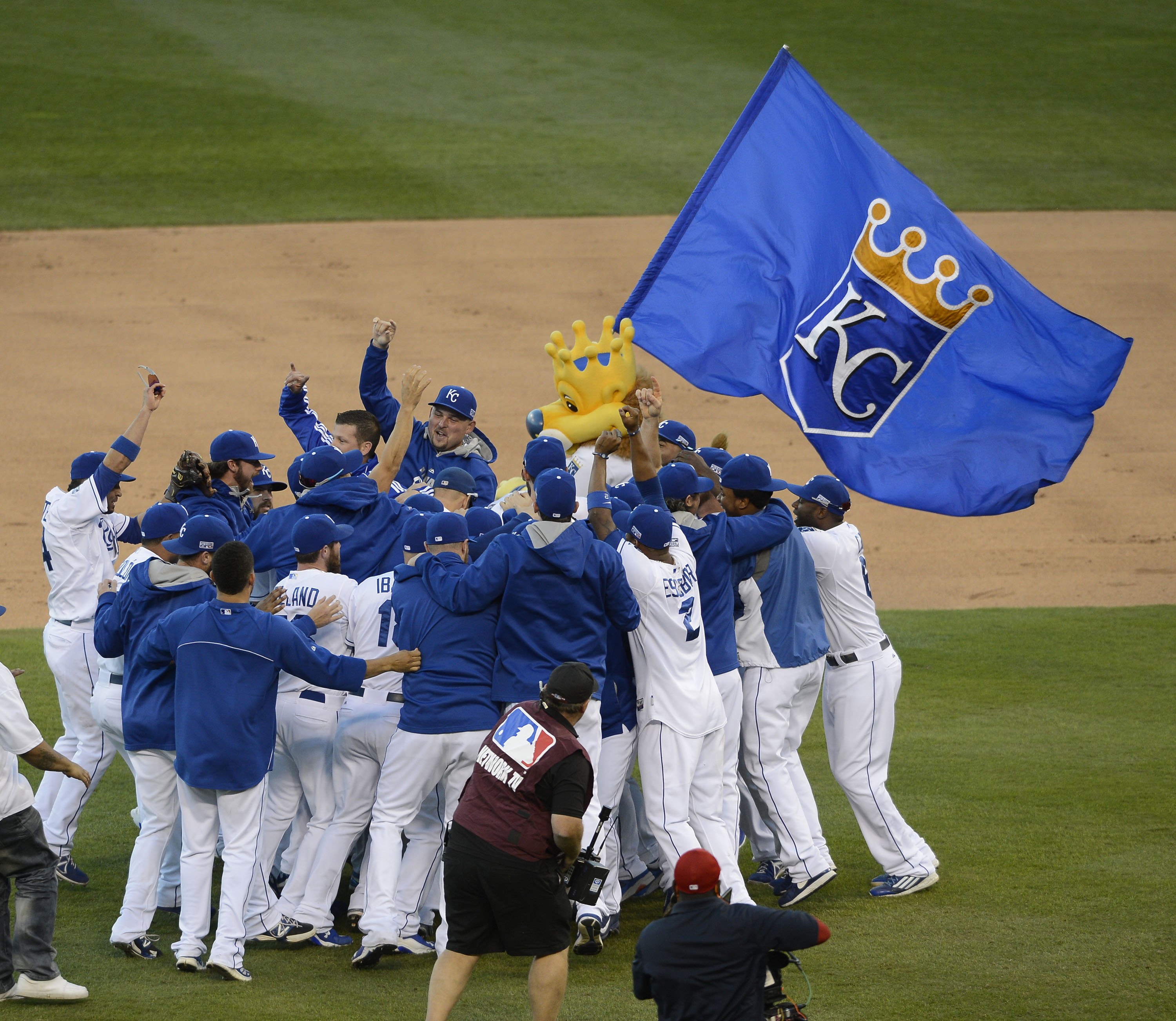 The Kansas City Royals just won the World Series