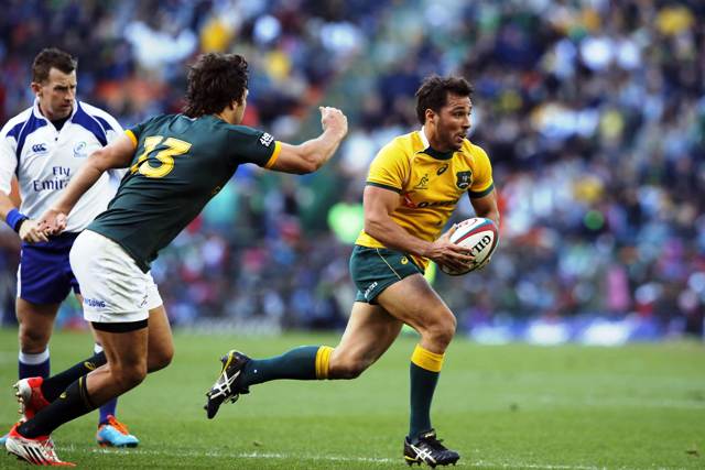 Wallaby veteran Adam Ashley-Cooper will be playing his 100th test on Saturday. Photo: AFP