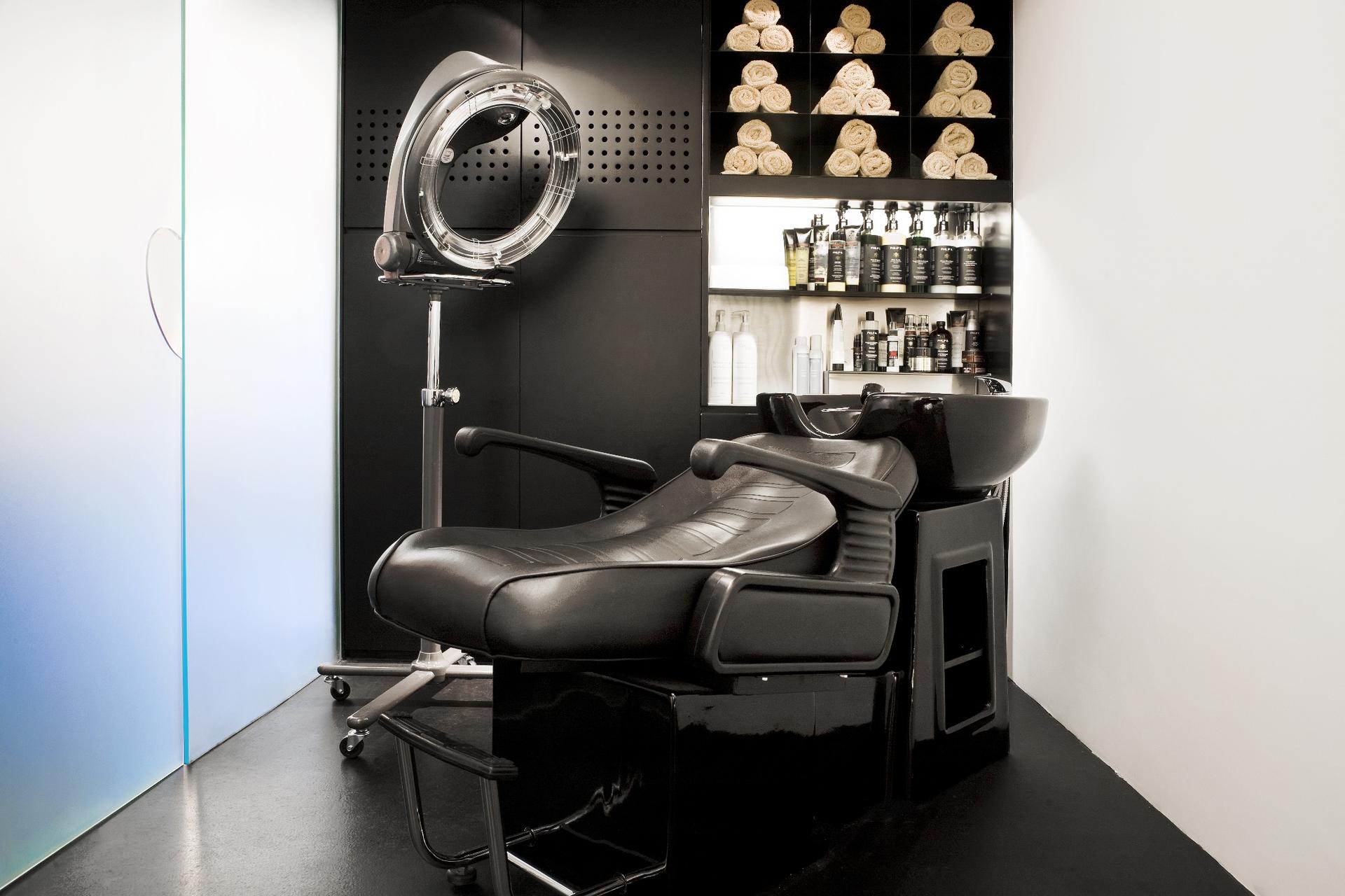 10/10 Space's hair treatment room.