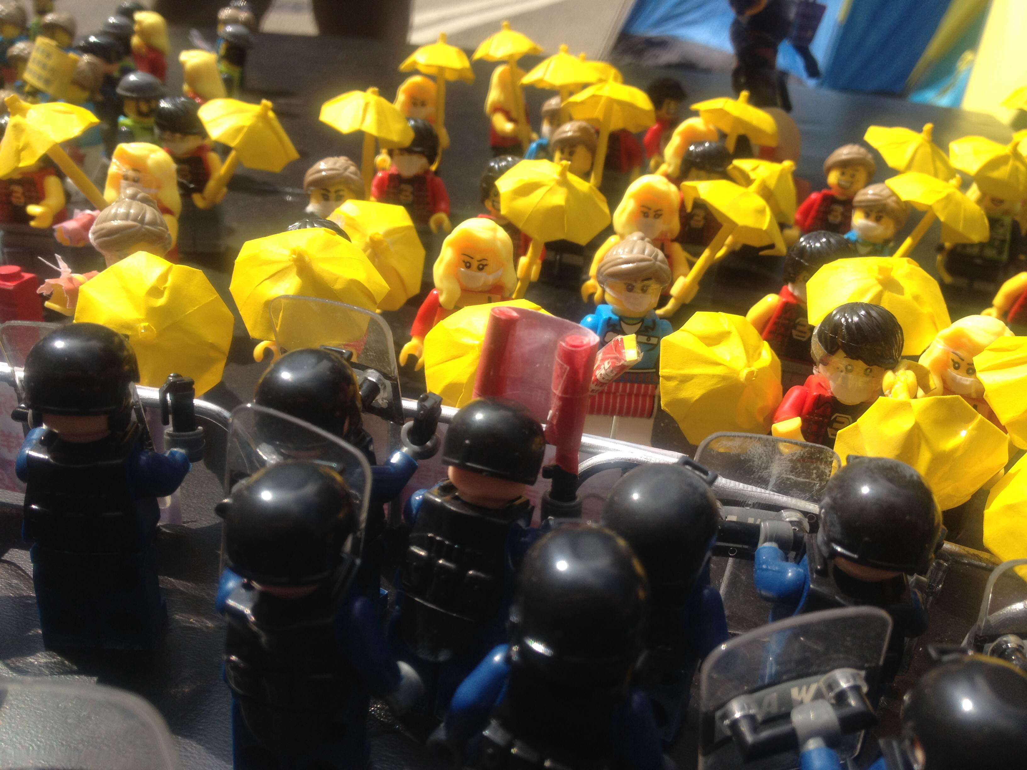 Lego Occupy Central display recreates protests in miniature detail