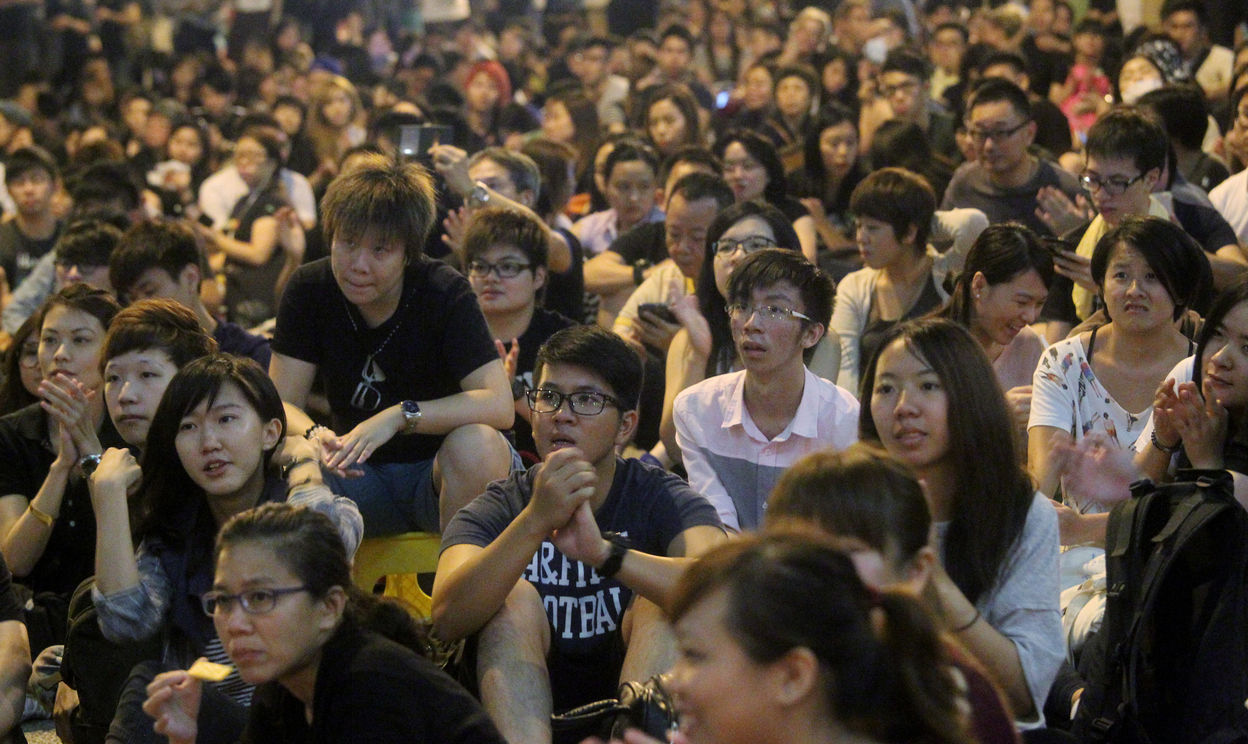 The youth-led Occupy protests have resulted in significant emotional distress among young people. Photo: May Tse