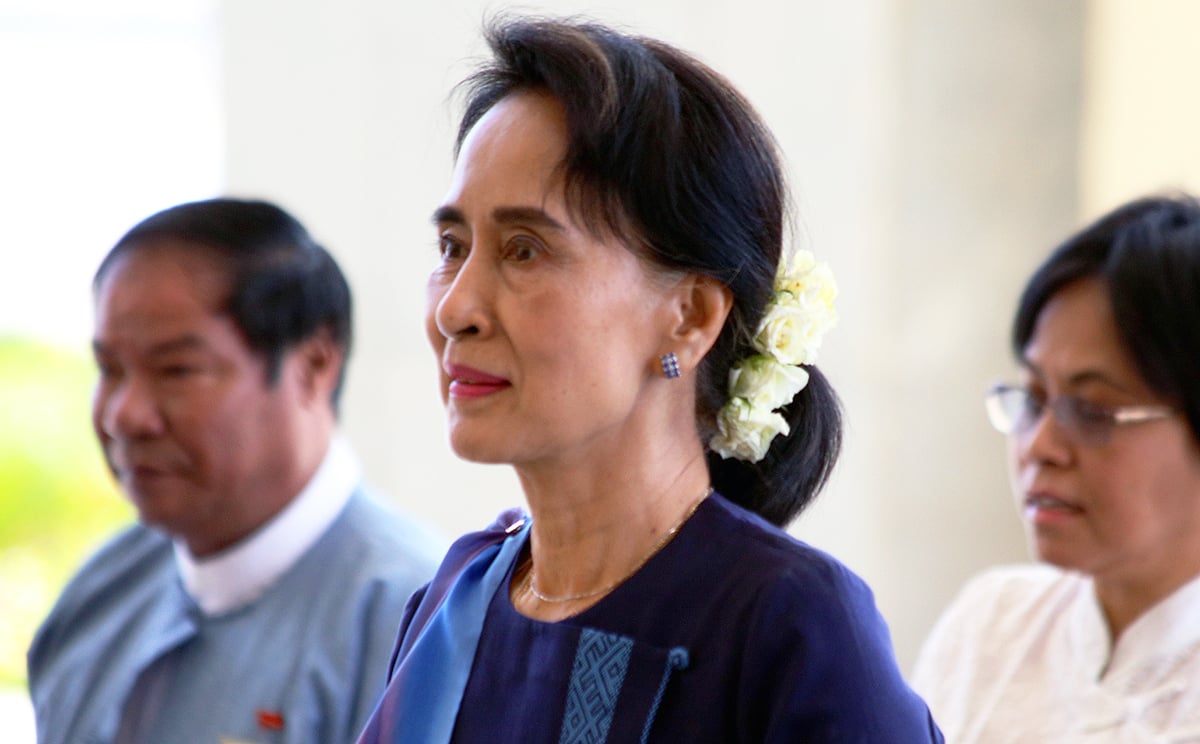China hasn't confirmed Aung San Suu Kyi's visit. Photo: Xinhua