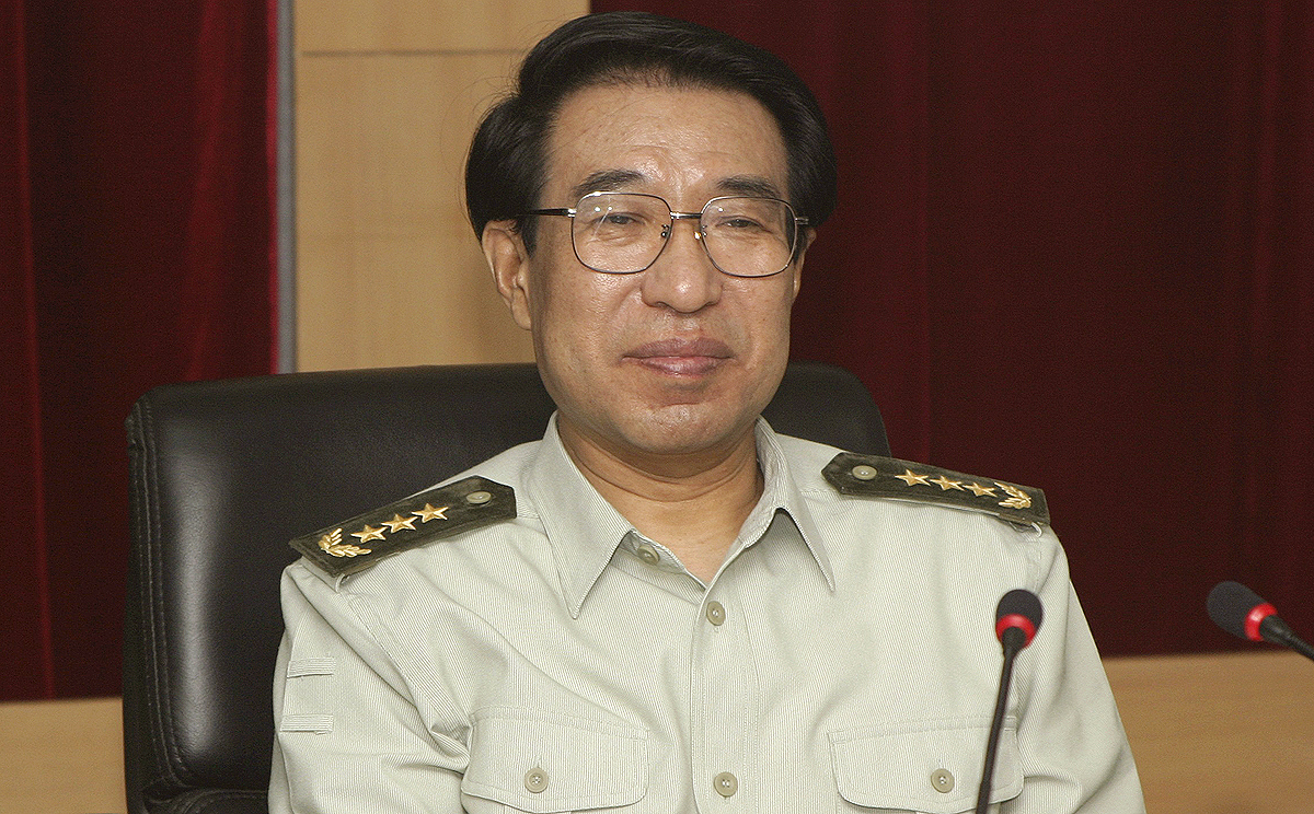 Major General Li Xiaofeng has been promoted for his role in handling the case of Xu Caihou (above).