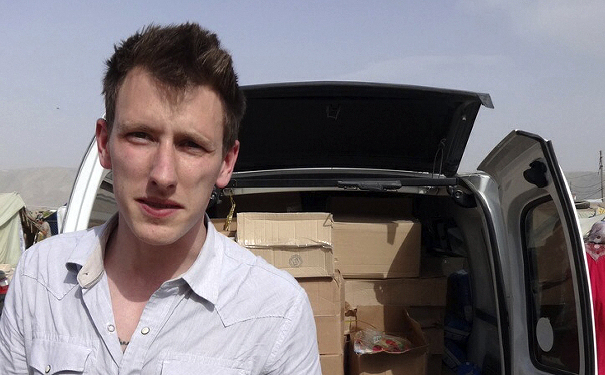 Peter Kassig in Lebanon’s Bekaa Valley. Photo: Reuters