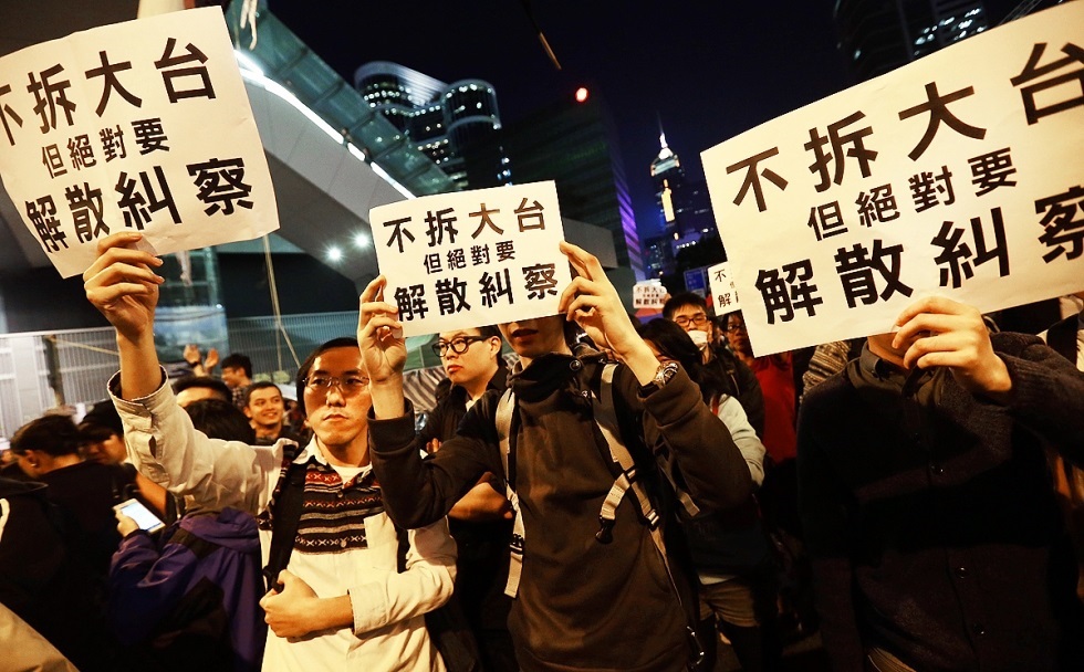 Split within the movement is deepening. Photo: SCMP