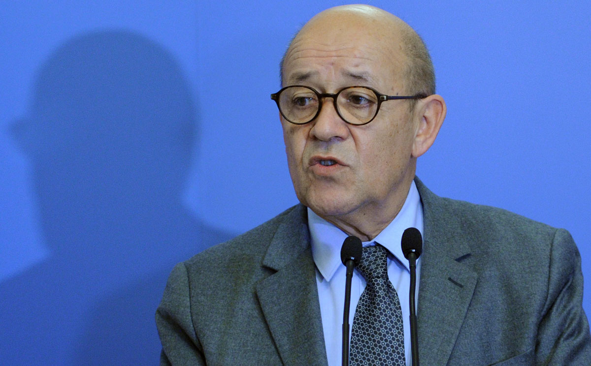 French Defence Minister Jean-Yves Le Drian says the Chinese labourers were, in their own way, soldiers for France on the economic front.