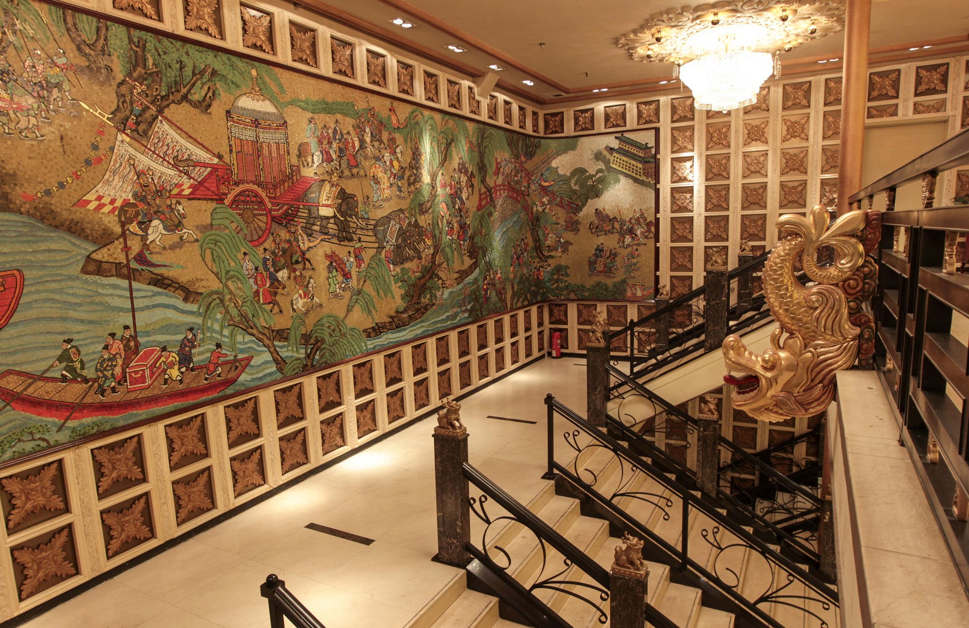 The interior of Jumbo Kingdom. Photos: Bruce Yan
