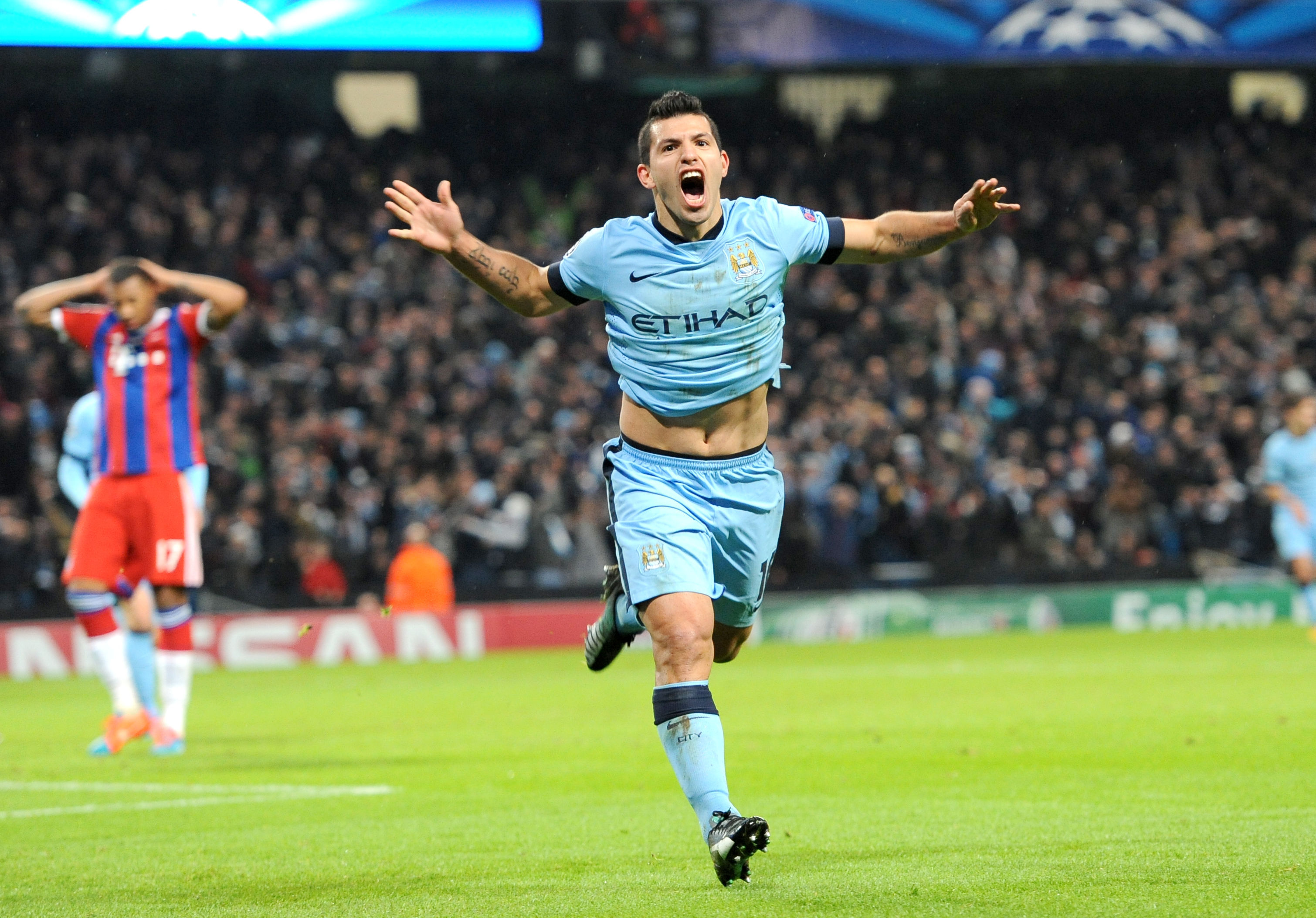 Sergio Aguero has been putting fear in the hearts of opposing defences. Photo: AP