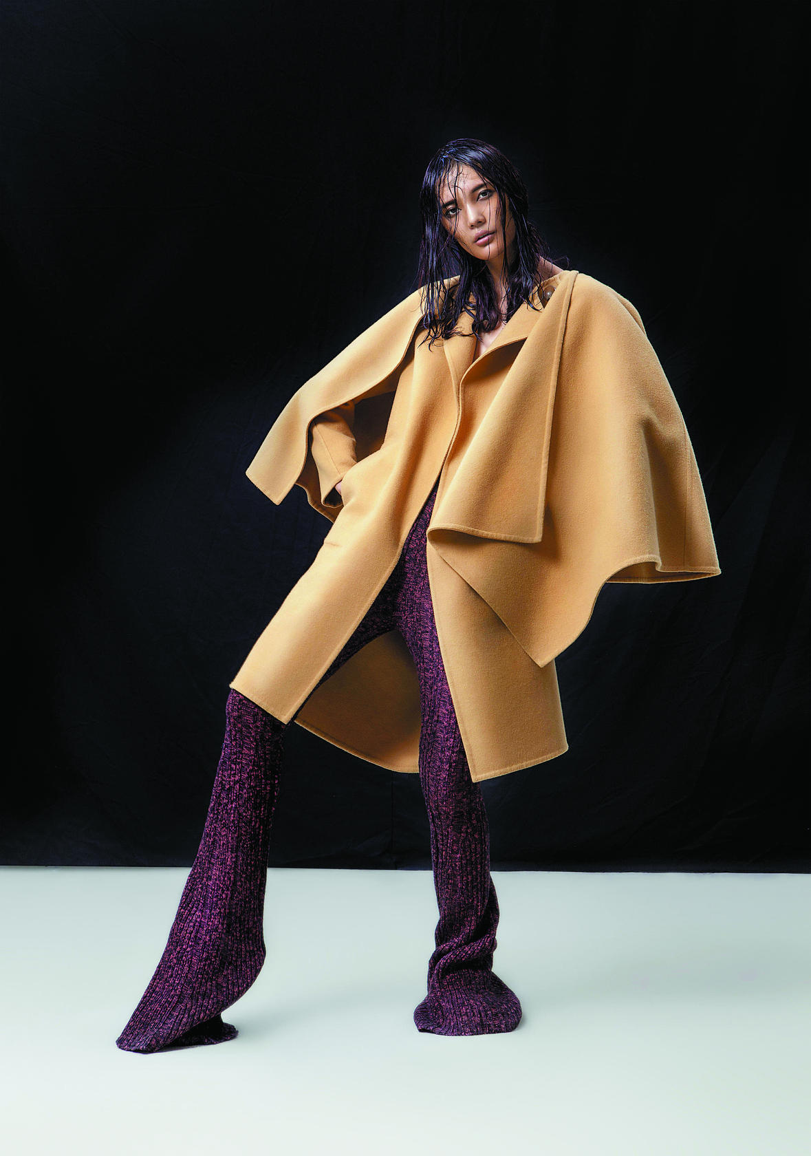 Oversized coats are in