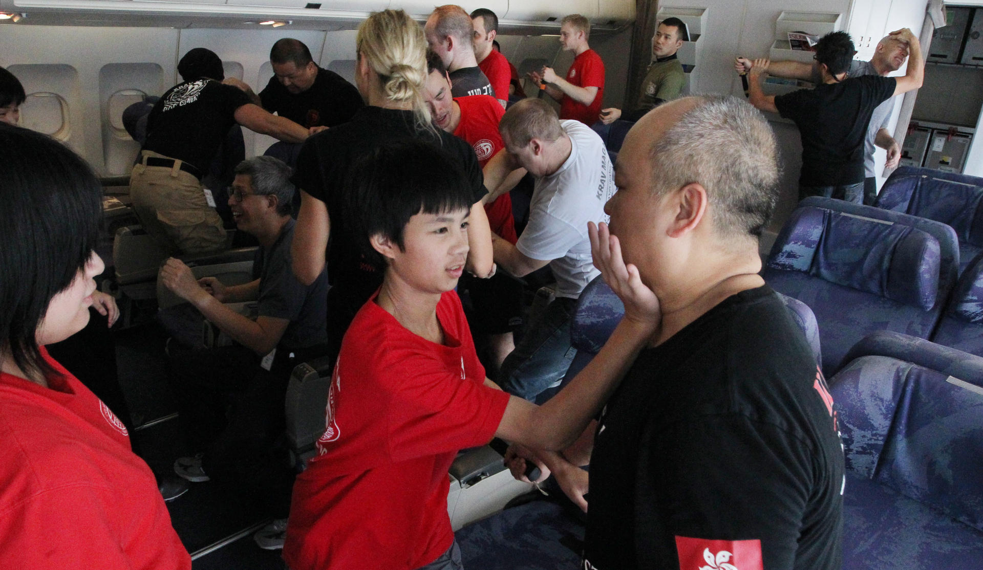 Krav Maga teaches children how to deal with different levels of aggression. Photo: Nora Tam