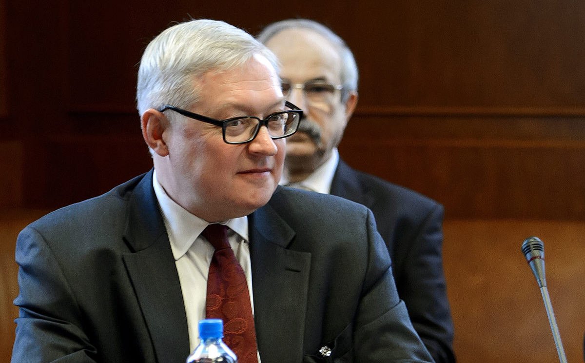 Russia's deputy foreign minister Sergei Ryabkov in this file picture taken in April. Photo: AP