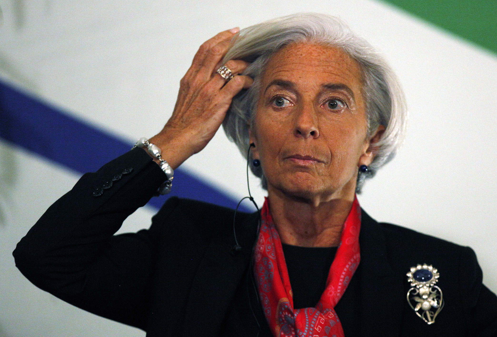 IMF head Christine Lagarde said she was disappointed at the newly pass US spending legislation, which did not include key funding necessary for International Monetary Fund reforms. Photo: AP