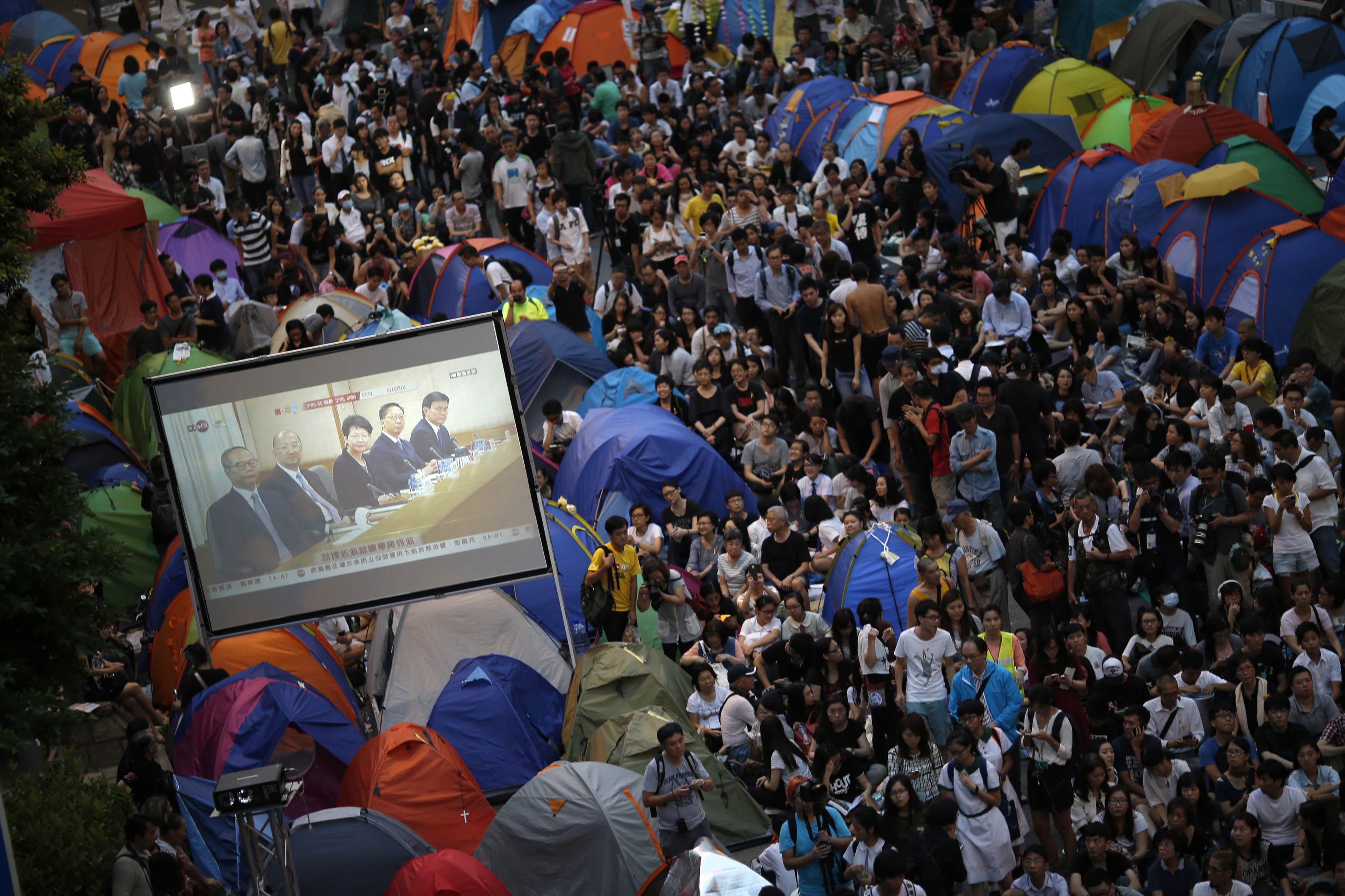 Students who joined the protests feared losing their say in their own future, and wanted to shape it. Photo: Reuters