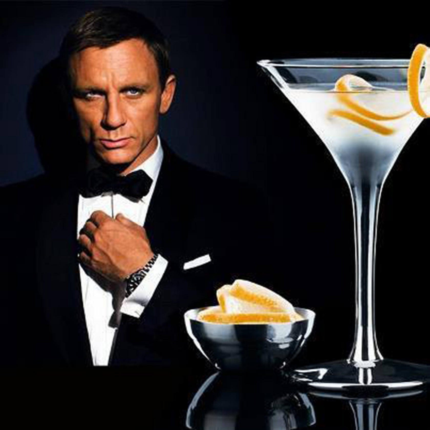 Belvedere vodka martinis for Bond in Spectre