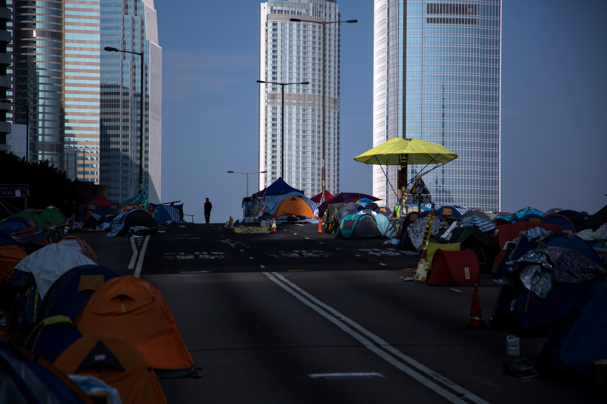 Hong Kong's bad publicity from the protests pales next to what London and New York have experienced. Photo: Bloomberg