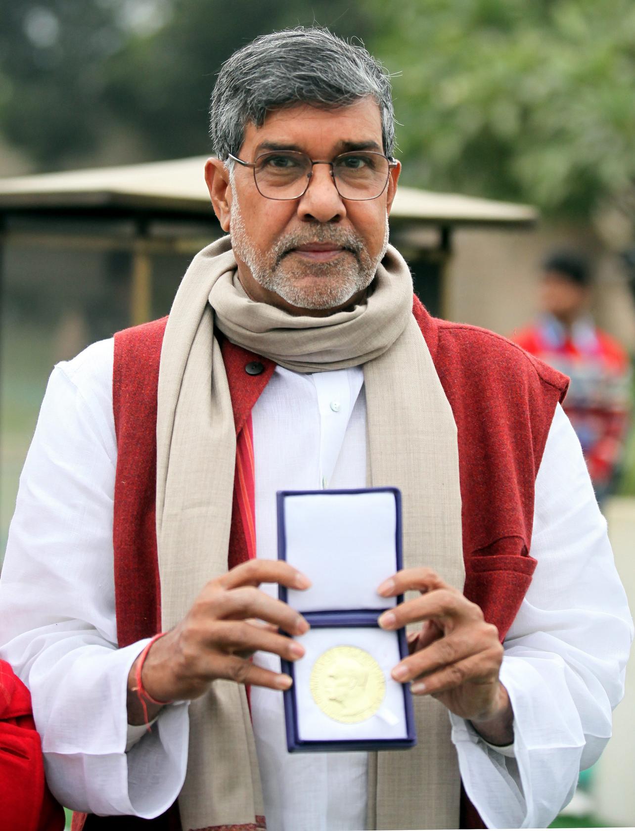 Kailash Satyarthi: Every child free to be a child. Photo: EPA