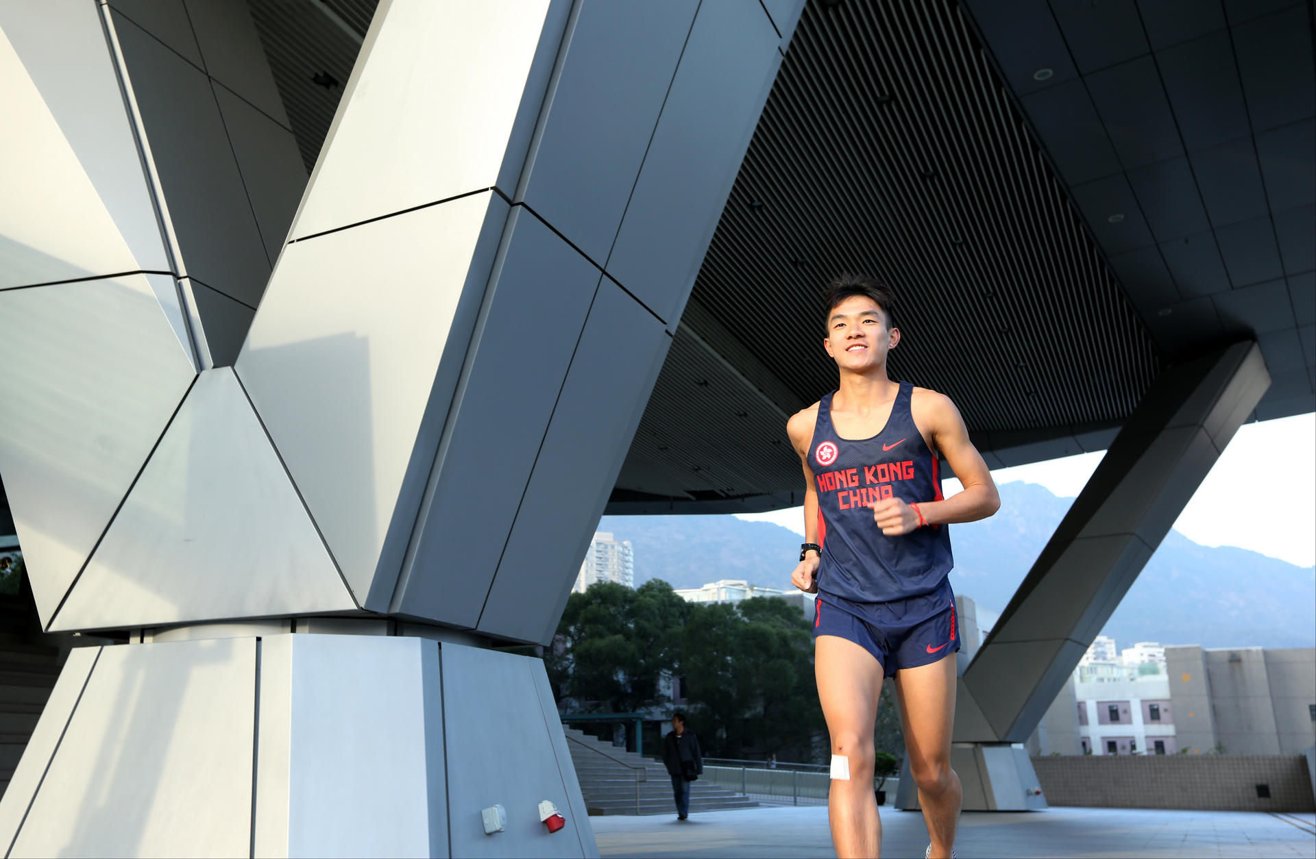 Wan Cheuk-hei impressed fellow runners in Taiwan with his determination to succeed. Photo: Nora Tam