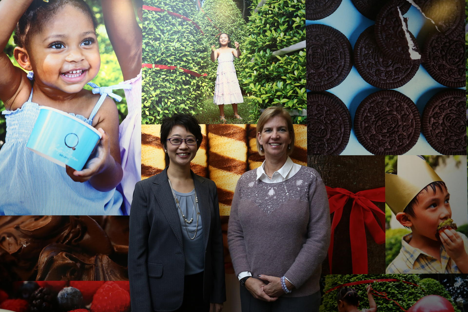 Bernice Lee (left) and Marie Marchand. Photo: Jonathan Wong