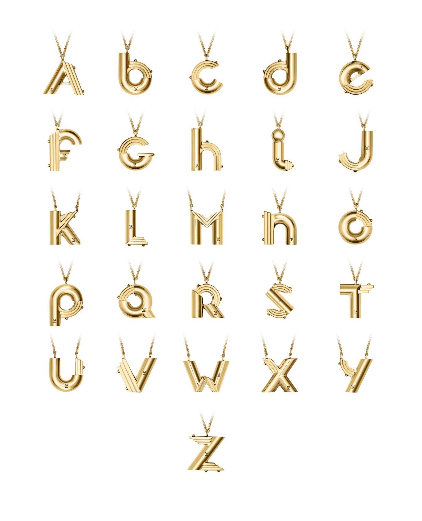 Learning the Louis Vuitton alphabet