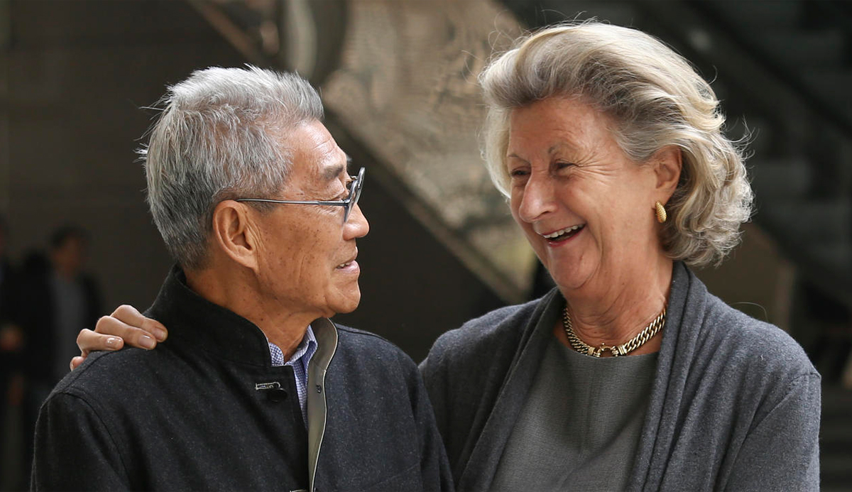 Robert and Sally Lo. Portrait: Jonathan Wong. Pictures: Robert and Sally Lo; Hong Kong Cancer Foundation; SCMP