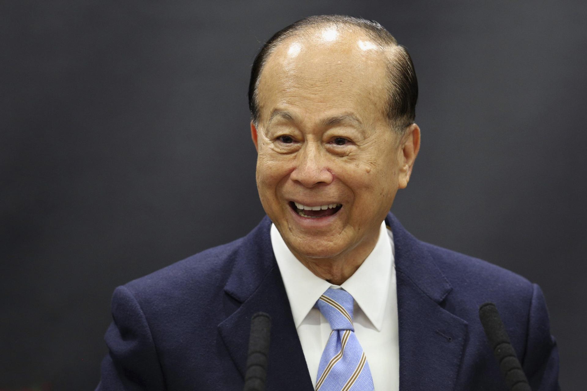 Li Ka-shing is the richest of the rich Chinese. Photo: Reuters