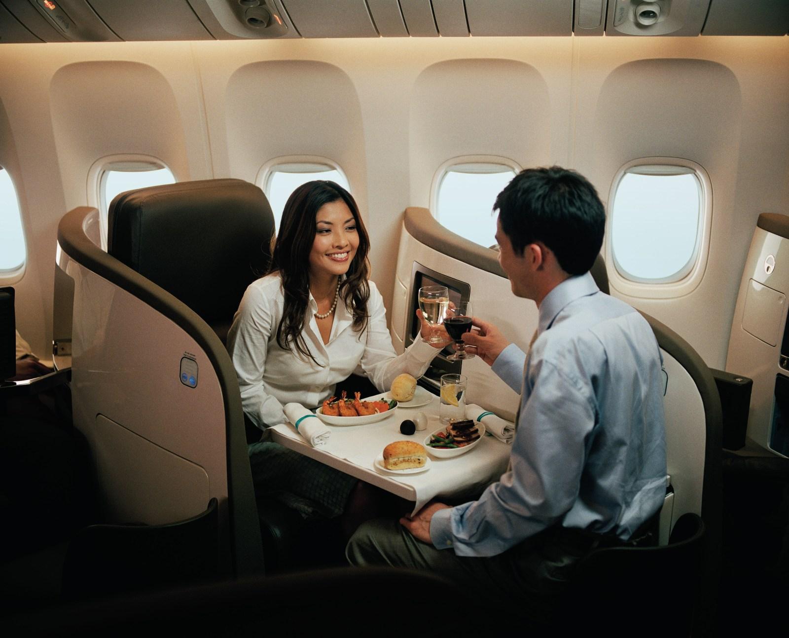 Chinese flag carrier Air China stocks more than 200 bottles of wine from around the world on its first-class cabins. Photo: SCMP Pictures