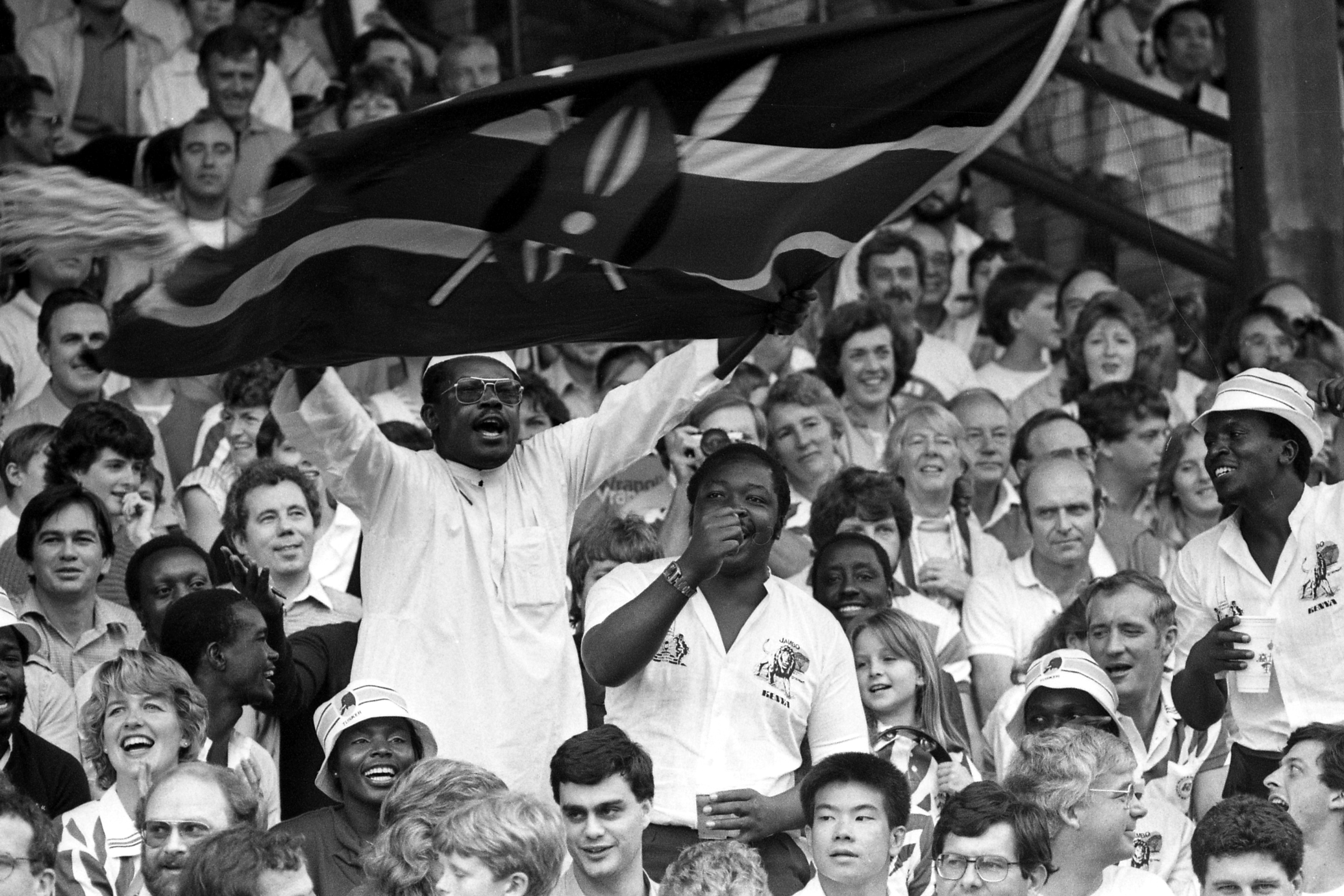PHOTO 1: Kenya made their debut in 1986.