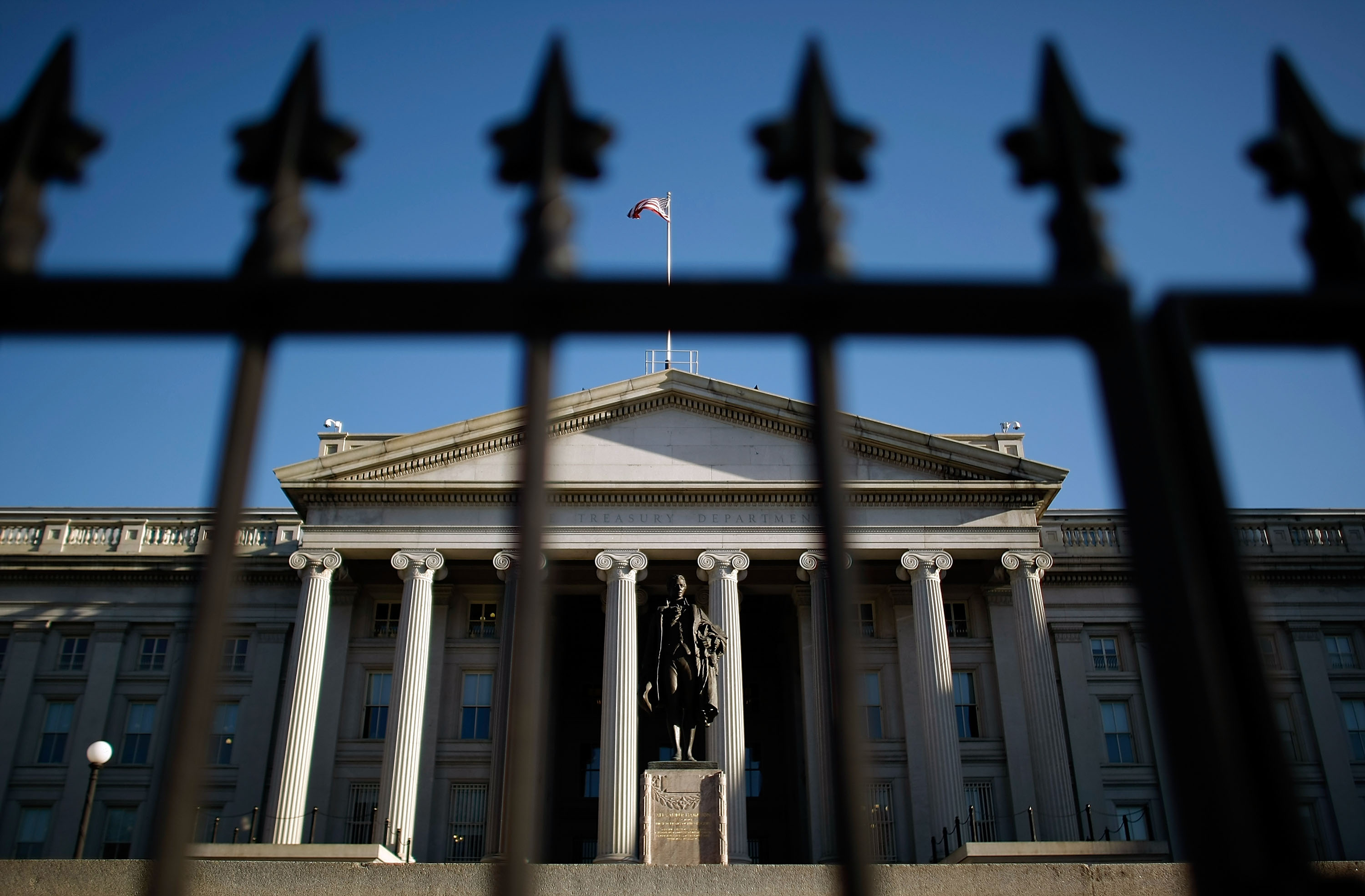 The US Treasury building, which houses the Committee on Foreign Investment in the United States. Photo: AFP