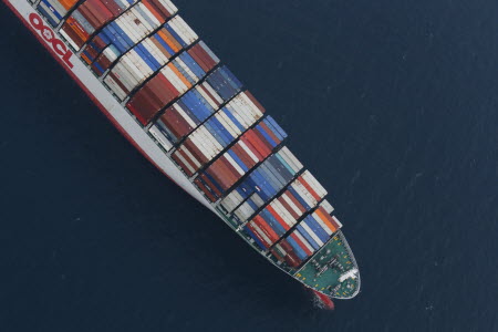  OOIL is the holding company of container shipping giant Orient Overseas Container Line. Photo: Bloomberg