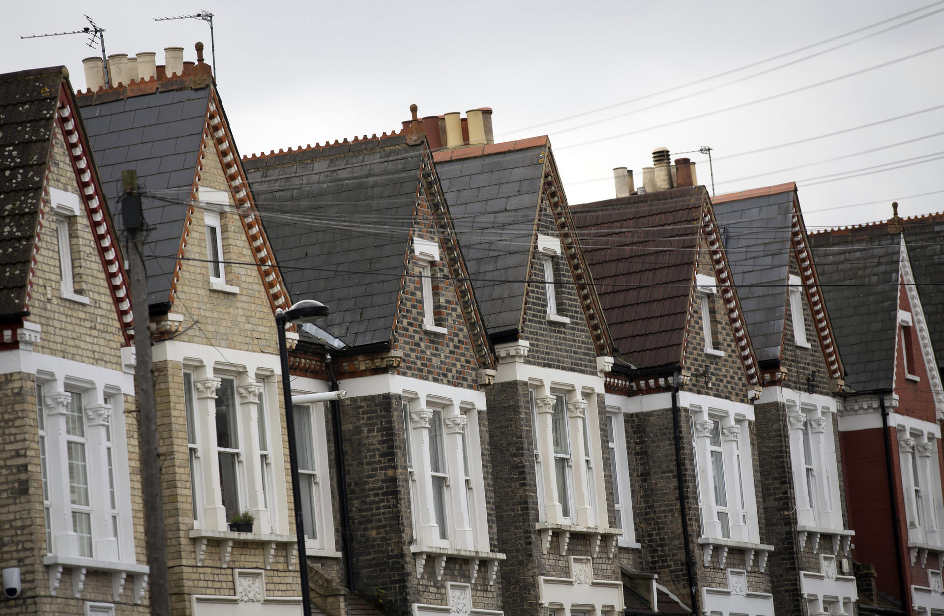 The average price for a London house has fallen to £580,308. Photo: Bloomberg