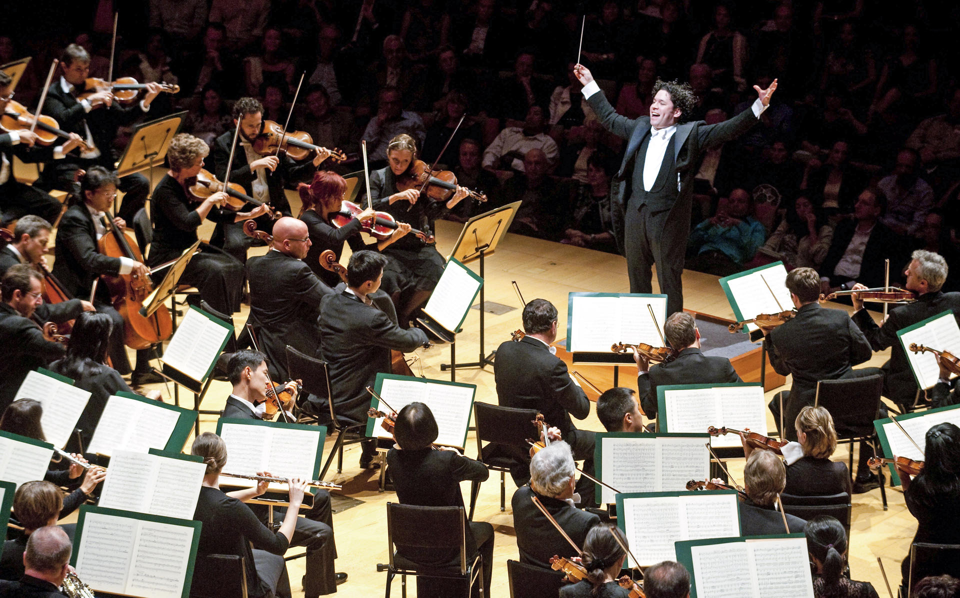Gustavo Dudamel leads the LA Philharmonic.