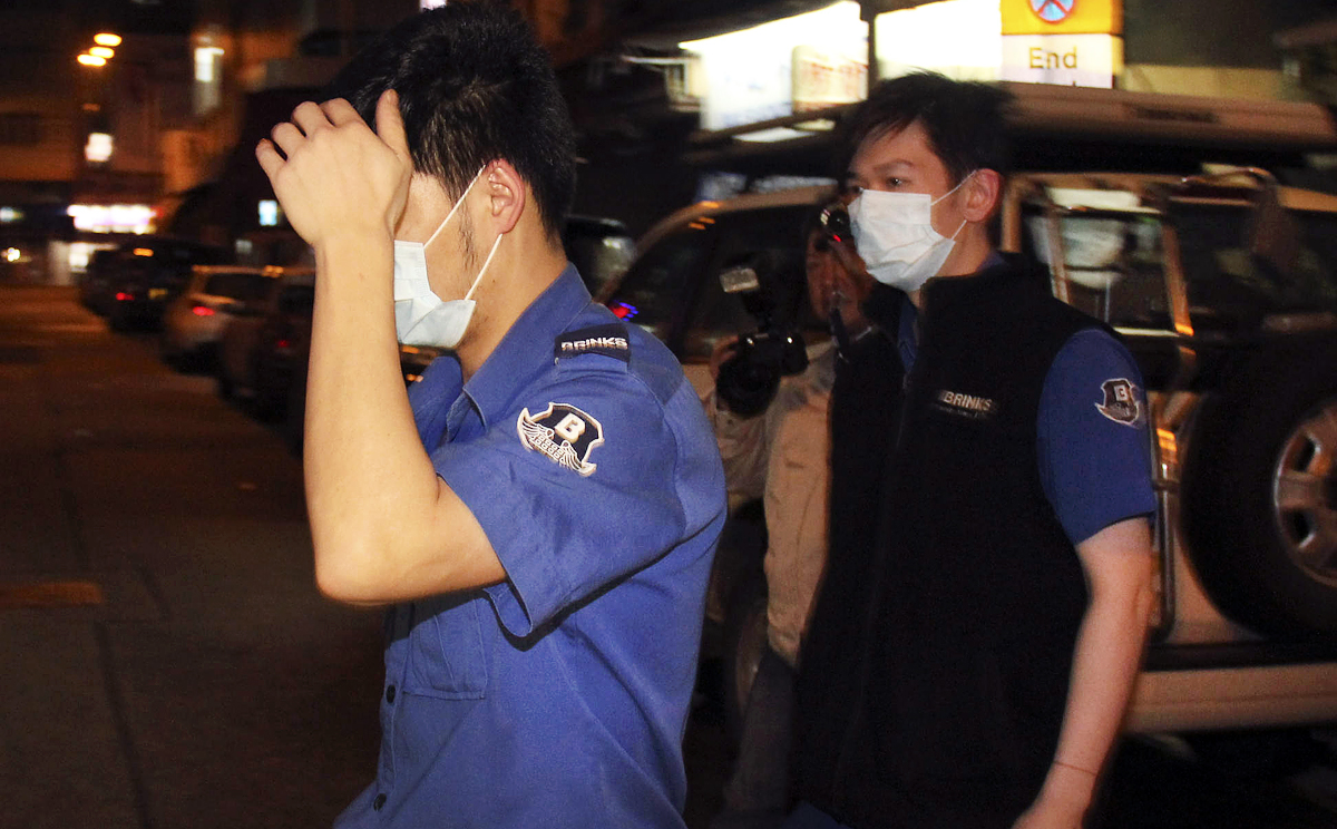 Police are investigating a second case of a gun being left at an ATM in Hong Kong. Photo: SCMP Pictures